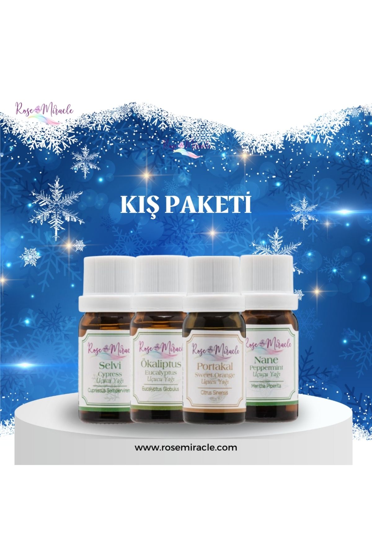 Rose Miracle ROSE MİRACLE KIŞ AROMATERAPİ PAKETİ