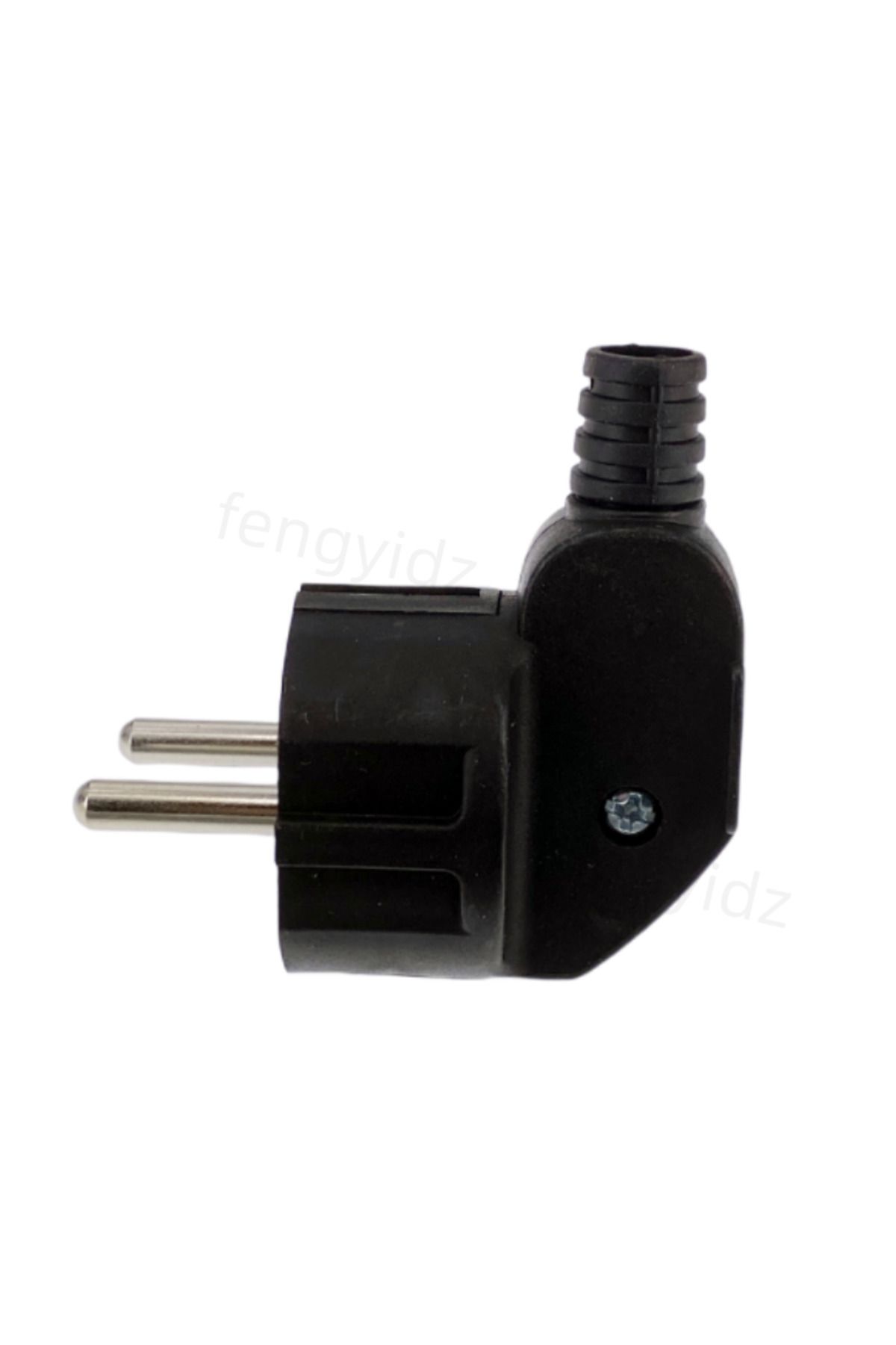 Choice-3PCS 4.8mm EU Schuko Plug Male Replacement Outlets Rewireable 250V 16A IP44 Connector Electeic So... 4