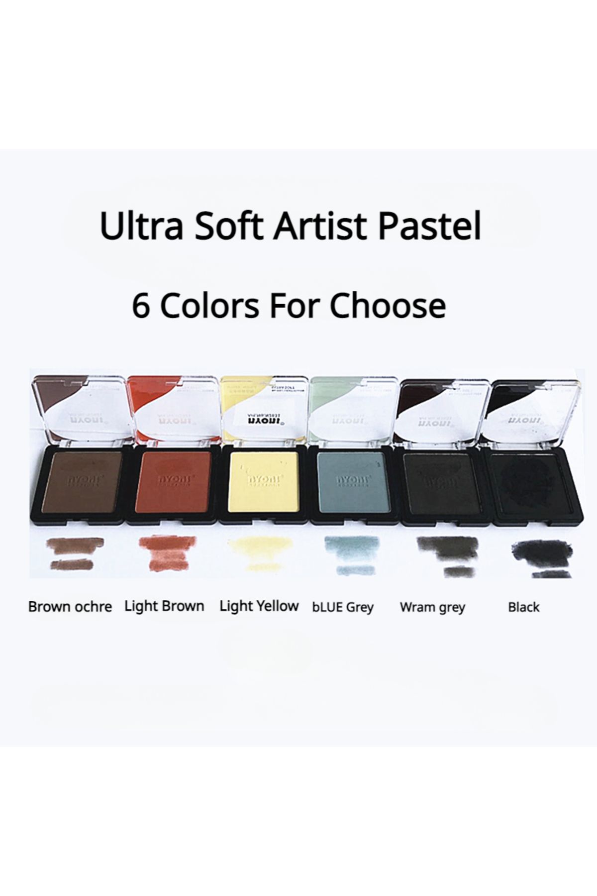 Choice-Professional Ultra Soft Artist Pastel Graphite And Charcoal Drawing Color Sketching Powders Blend... 6