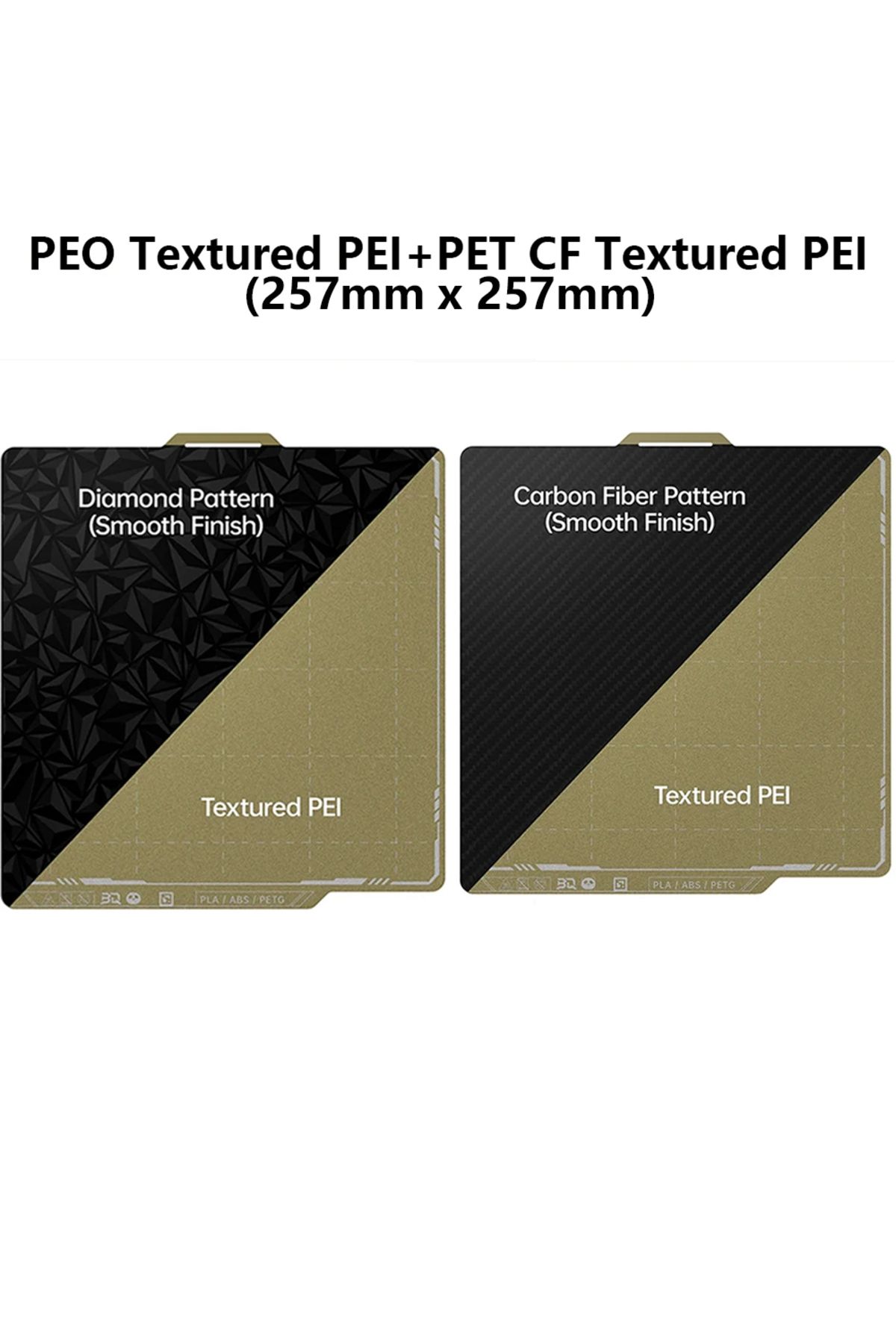 BIGTREETECH-1 Pcs Peo Pei And Pet Pei Panda Build Plate For Bambu Lab P1 A1 X1 A1 Mini Sheet Spring 1