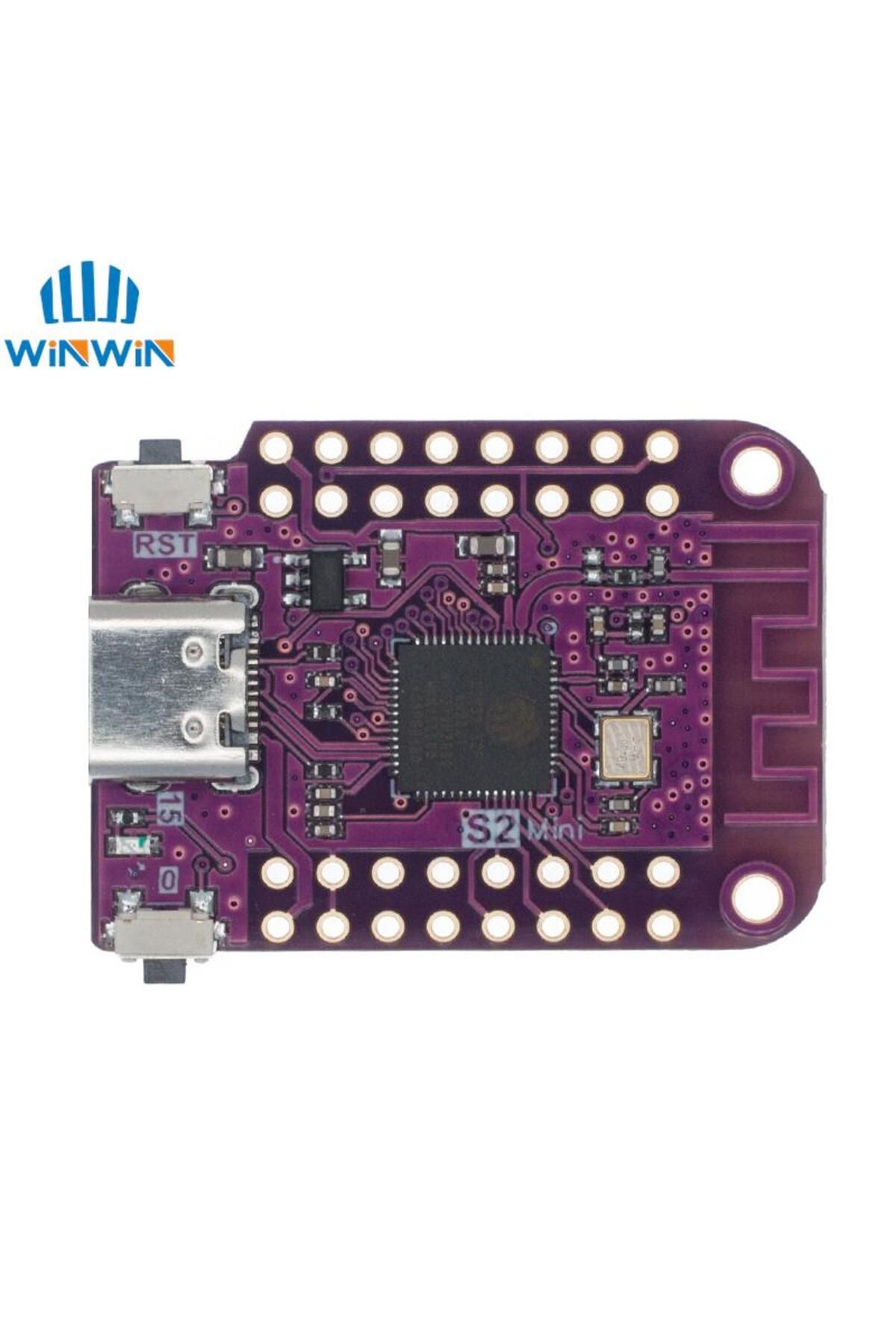 Choice-ESP32 S2 Mini V1.0.0 - LOLIN WIFI IOT Board based ESP32-S2FN4R2 ESP32-S2 4MB FLASH 2MB PSRAM Micr... 4