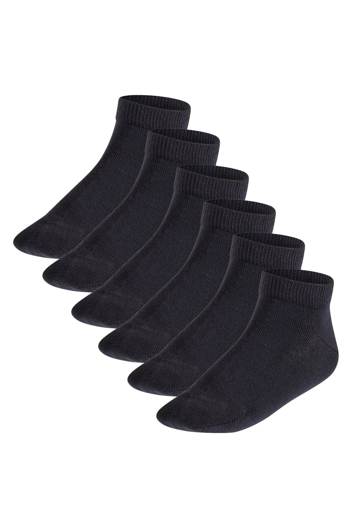 FALKE-Kinder Sneakersocken, 6er Pack - Happy, Kurzsocken, einfarbig 1