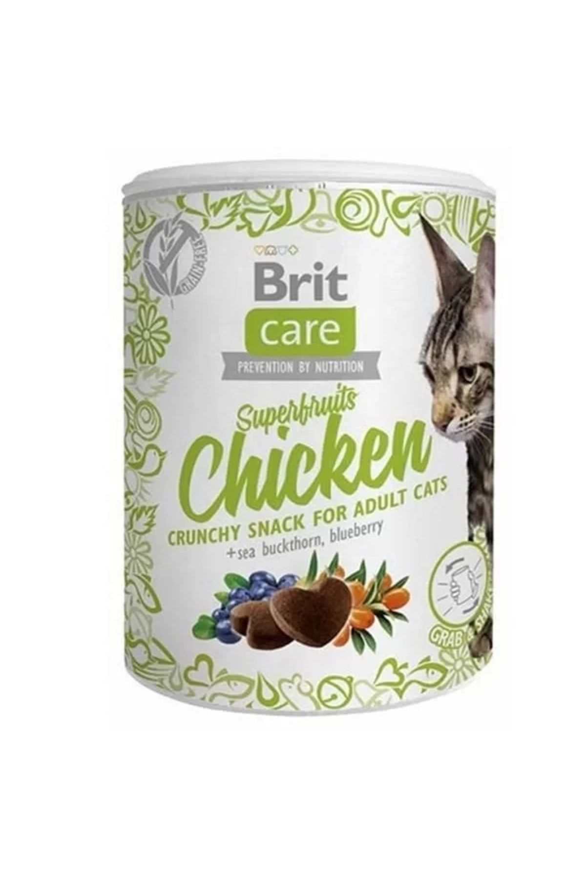 Brit Care Süper Fruits Tavuklu Kedi Ödül Maması 100 gr