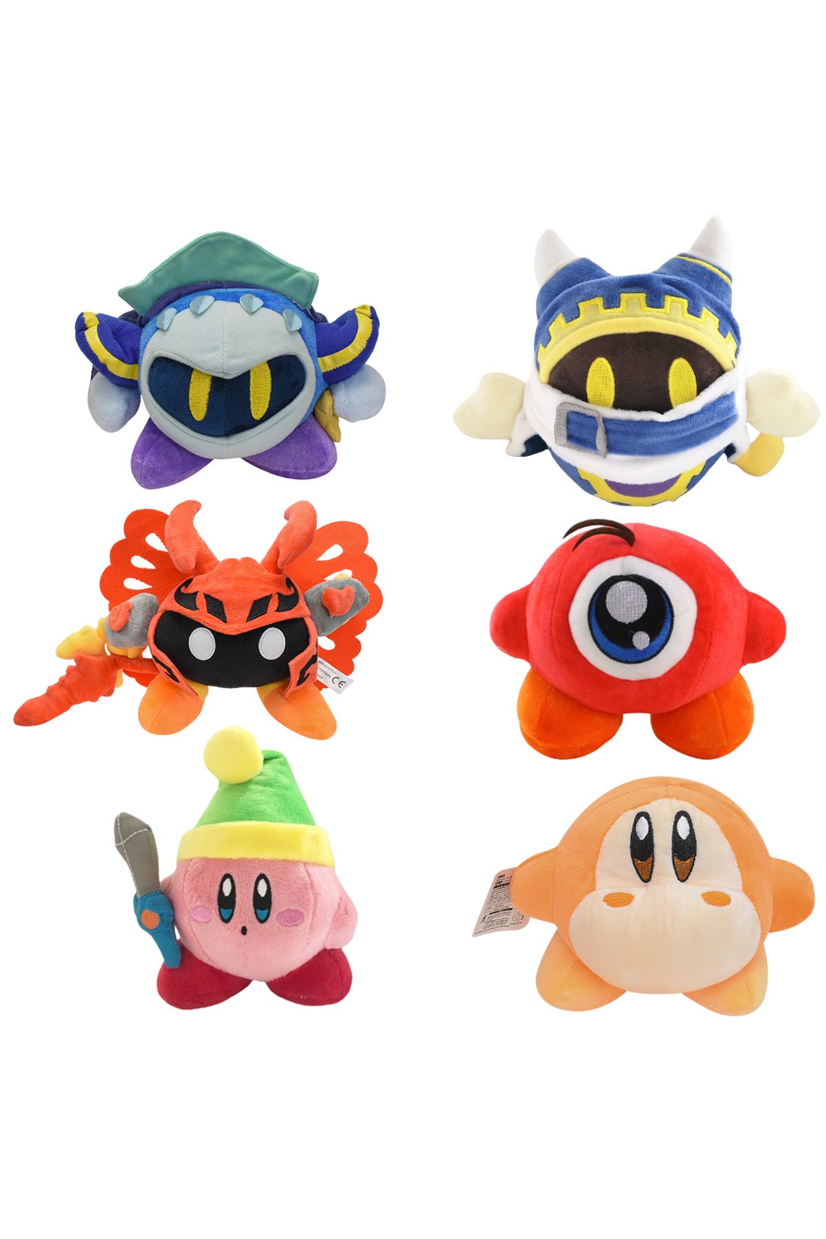 Choice-Kawaii Anime Star Kirby Plush Sword Kirby Magolor Waddle Dee Stuffed Peluche High Quality Toys Gr... 2