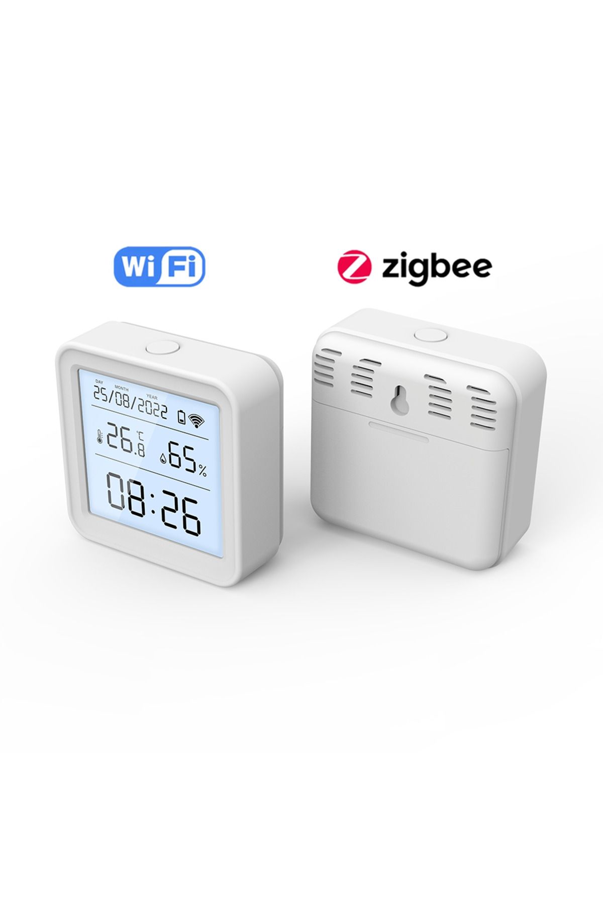 Choice-Wifi Version Tuya Zigbee Wifi Temperature Humidity Sensor Hygrometer Thermometer Detector Smart Life 8