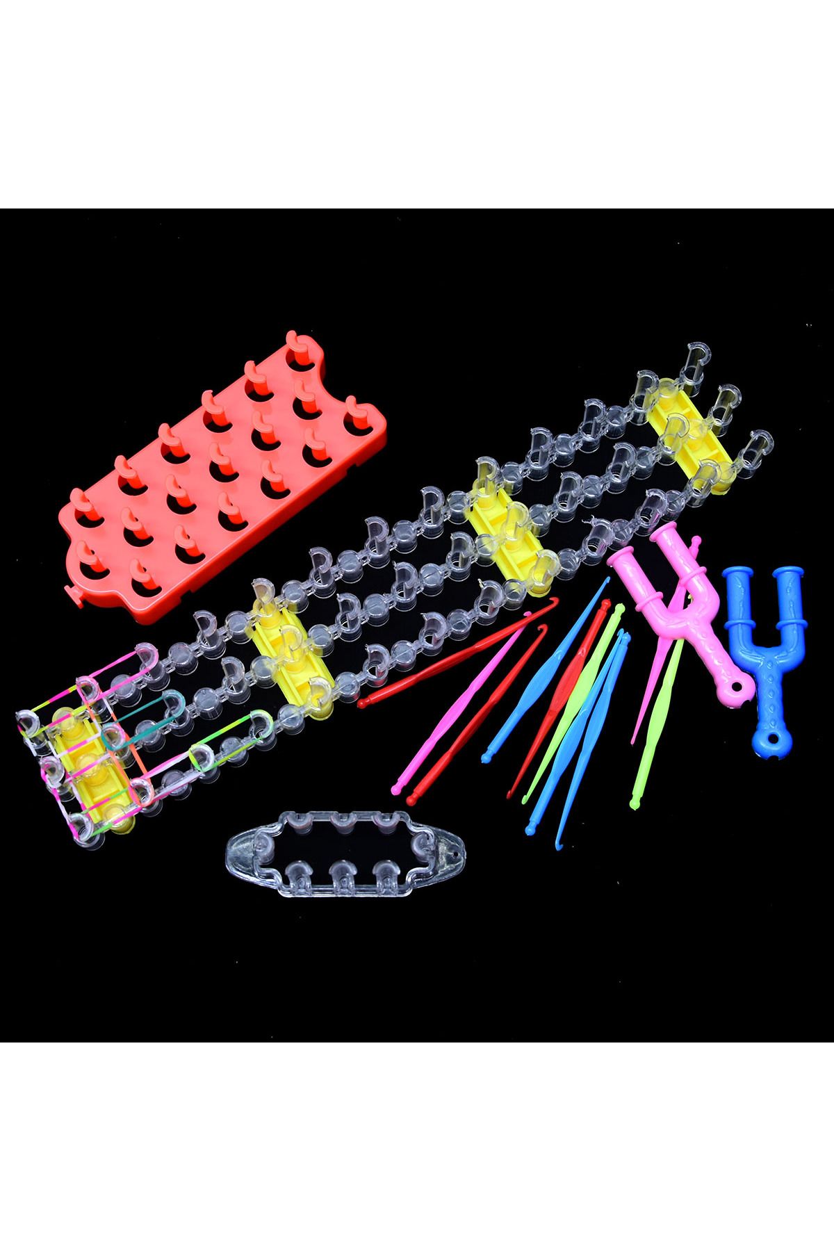 Choice-New Loom Rubber Bands Bracelet Rubber Loom Bands Make Woven Lacing Bracelet Diy Knitting Toys Gift 4