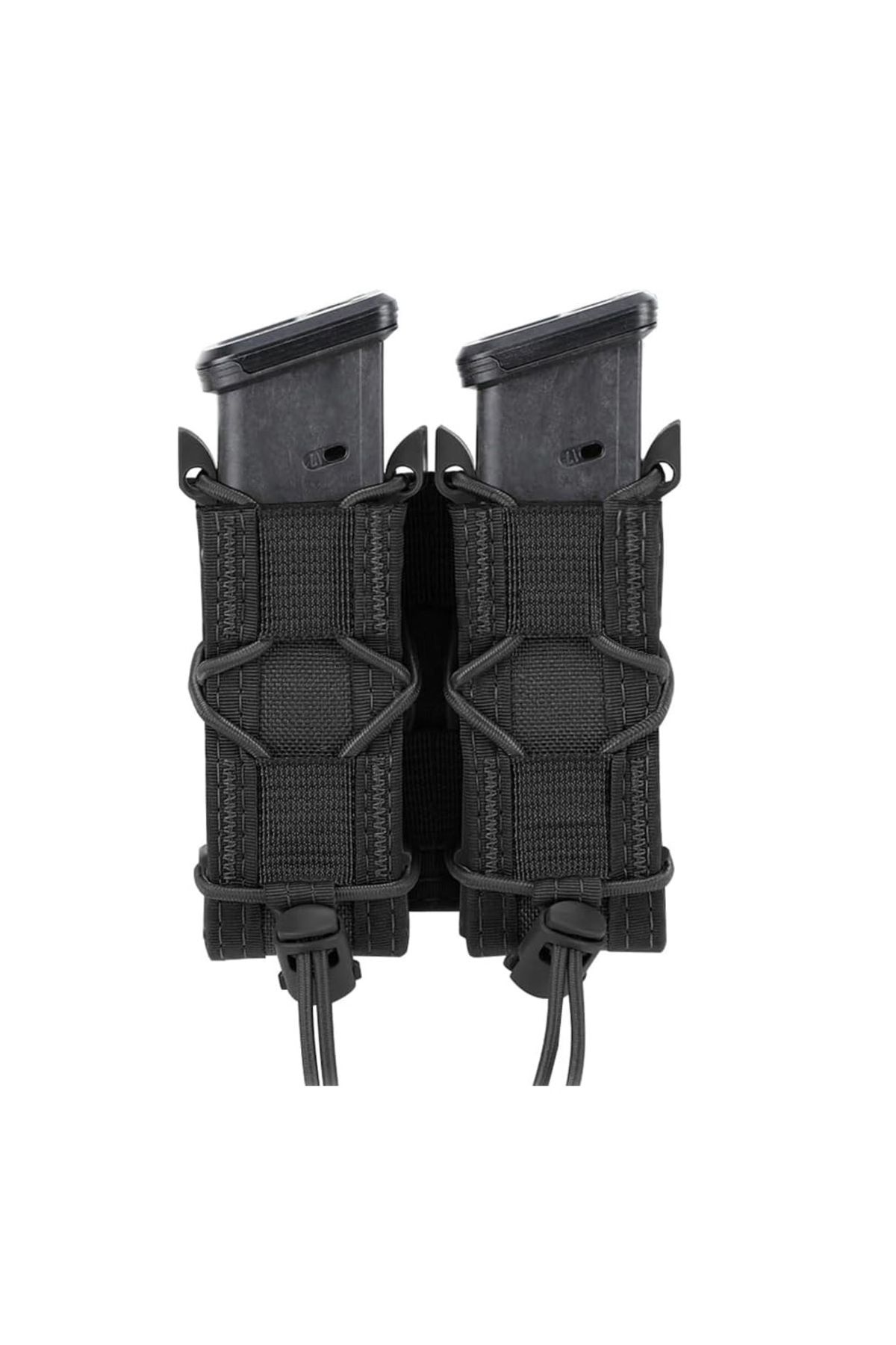 Choice-Molle Pistol Mag Pouch Double/Triple Stack Magazine for 9mm/.40 Calibers 45acp Glock S&W M&P, Sig... 1