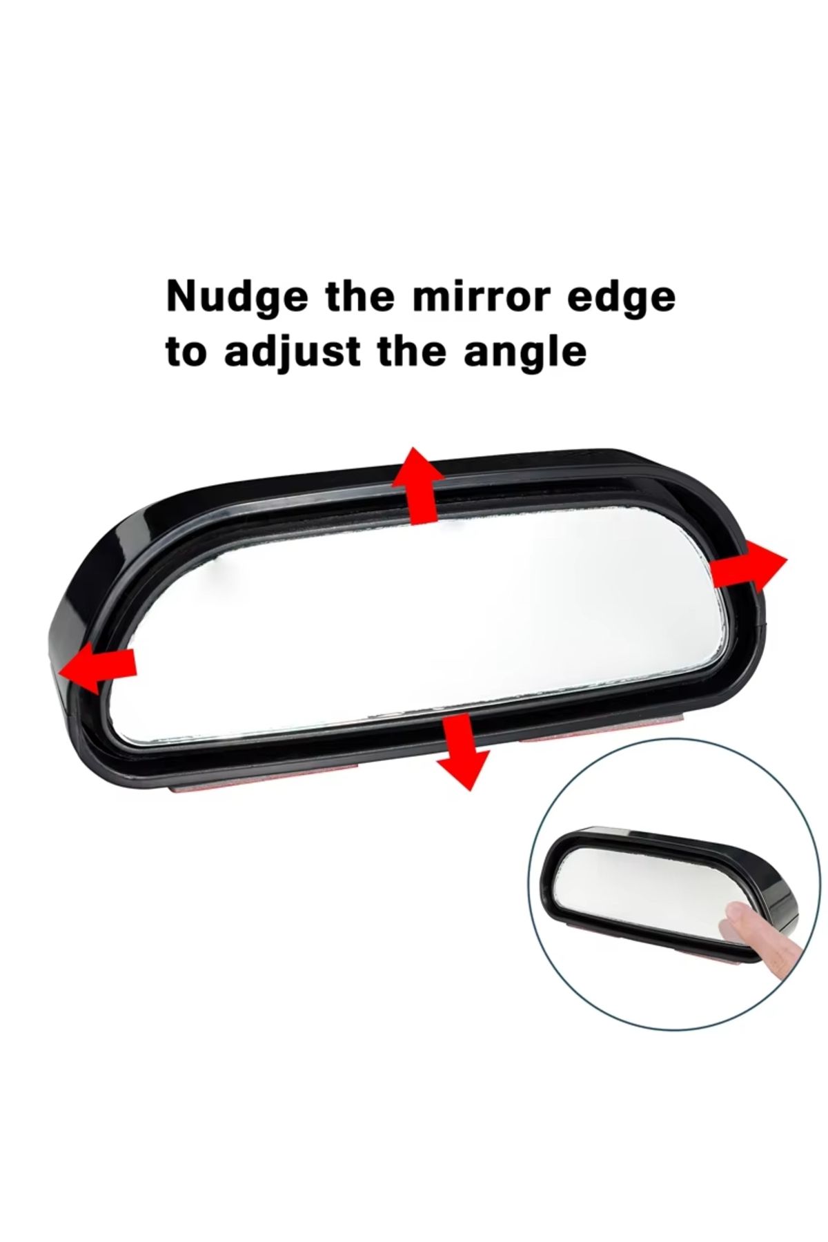 Choice-Auto Mirror Adjustable Wide Angle Side Rear Mirror Blind Spot Convex Mirrors For Car Reverse Park... 4
