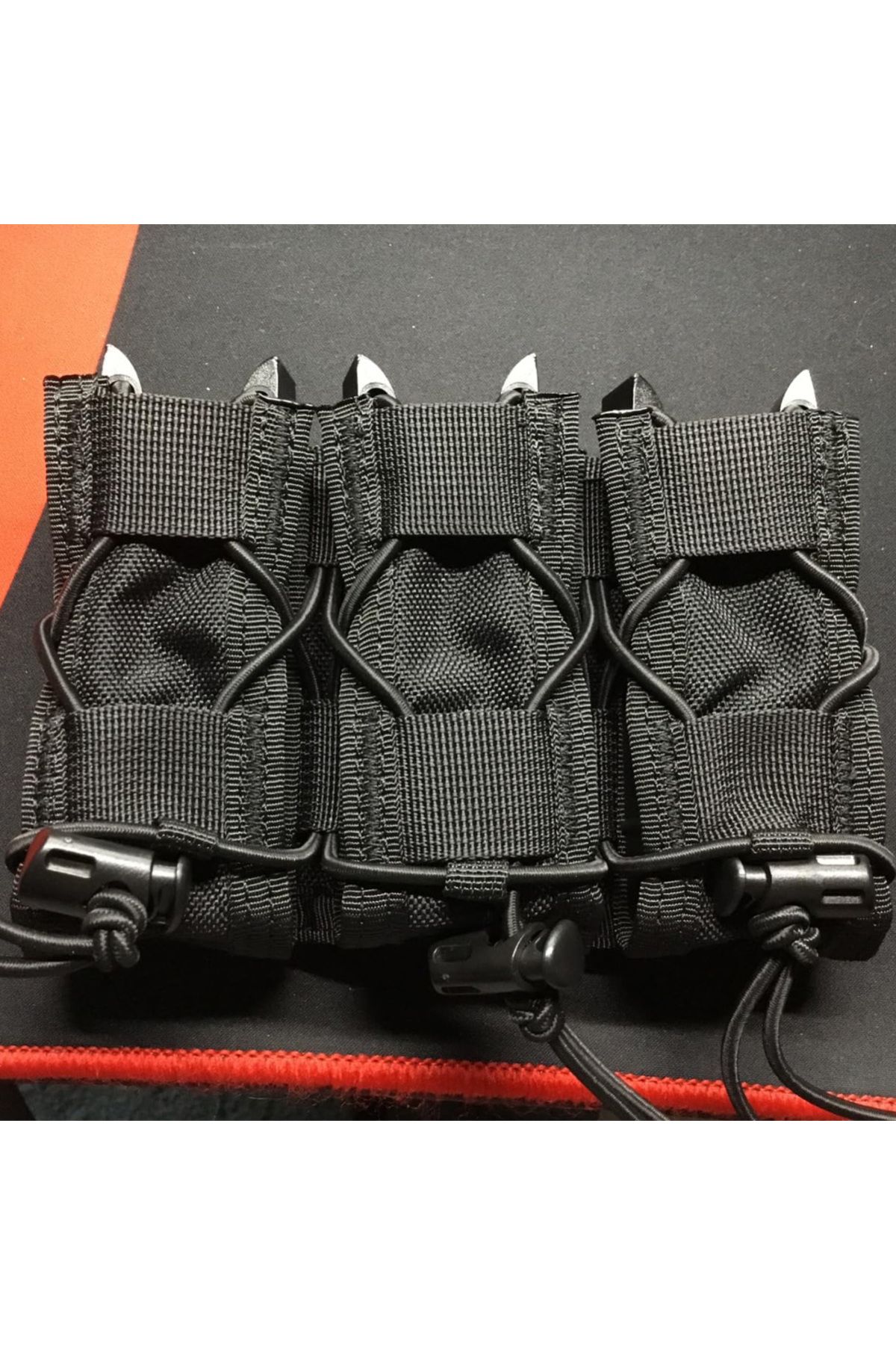 Choice-Molle Pistol Mag Pouch Double/Triple Stack Magazine for 9mm/.40 Calibers 45acp Glock S&W M&P, Sig... 3