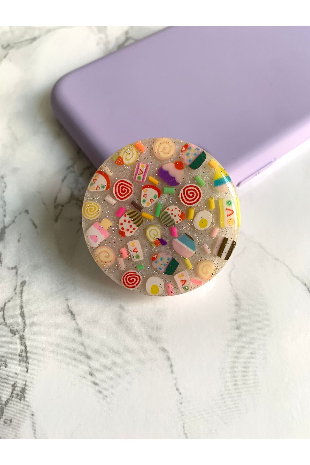 Efizm Store Eğlenceli Şekerleme Telefon Tutucu: Pratik ve Şık Popsocket Stand