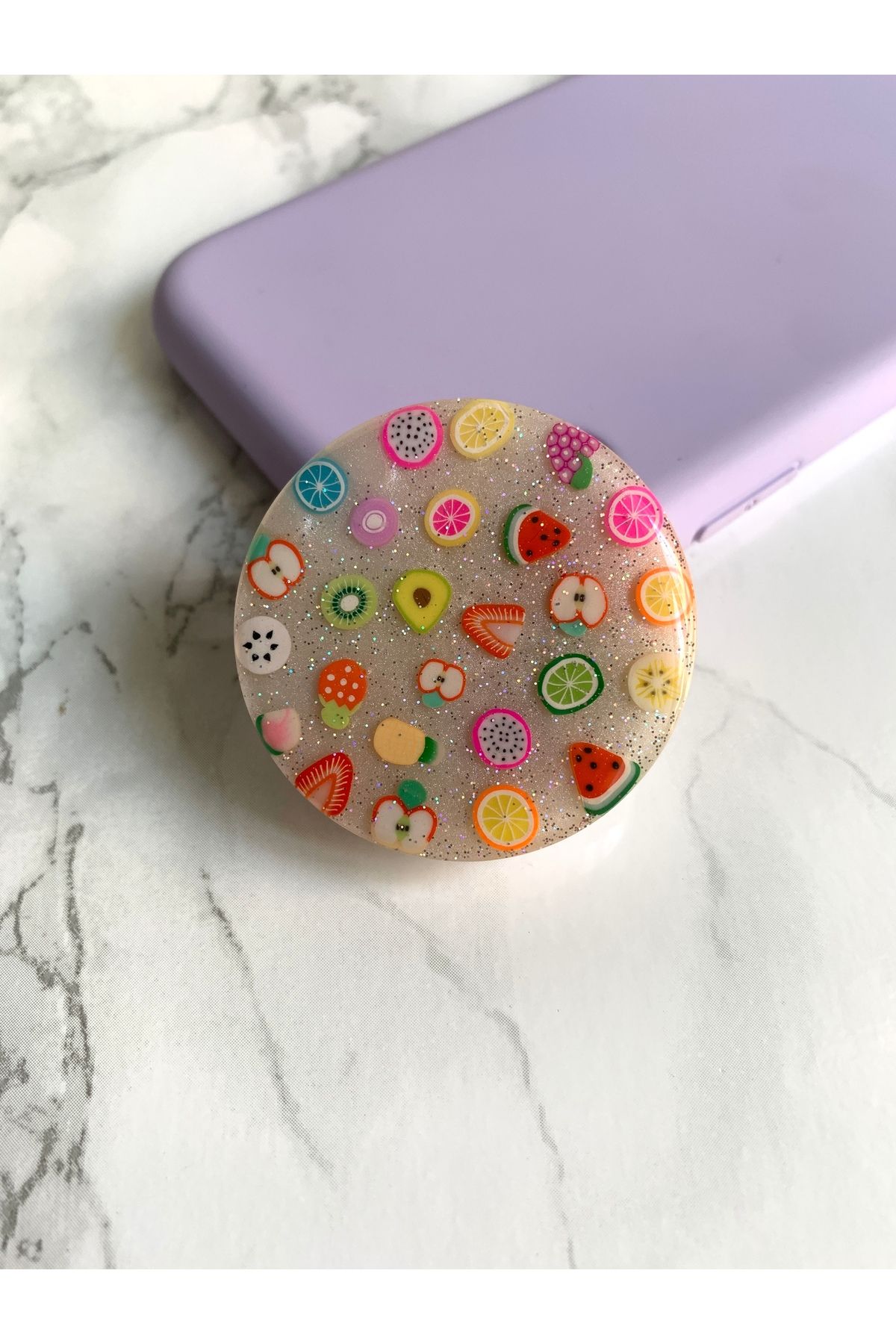 Efizm Store Sevimli Meyveler Telefon Tutucu: Pratik ve Şık Popsocket Stand No3