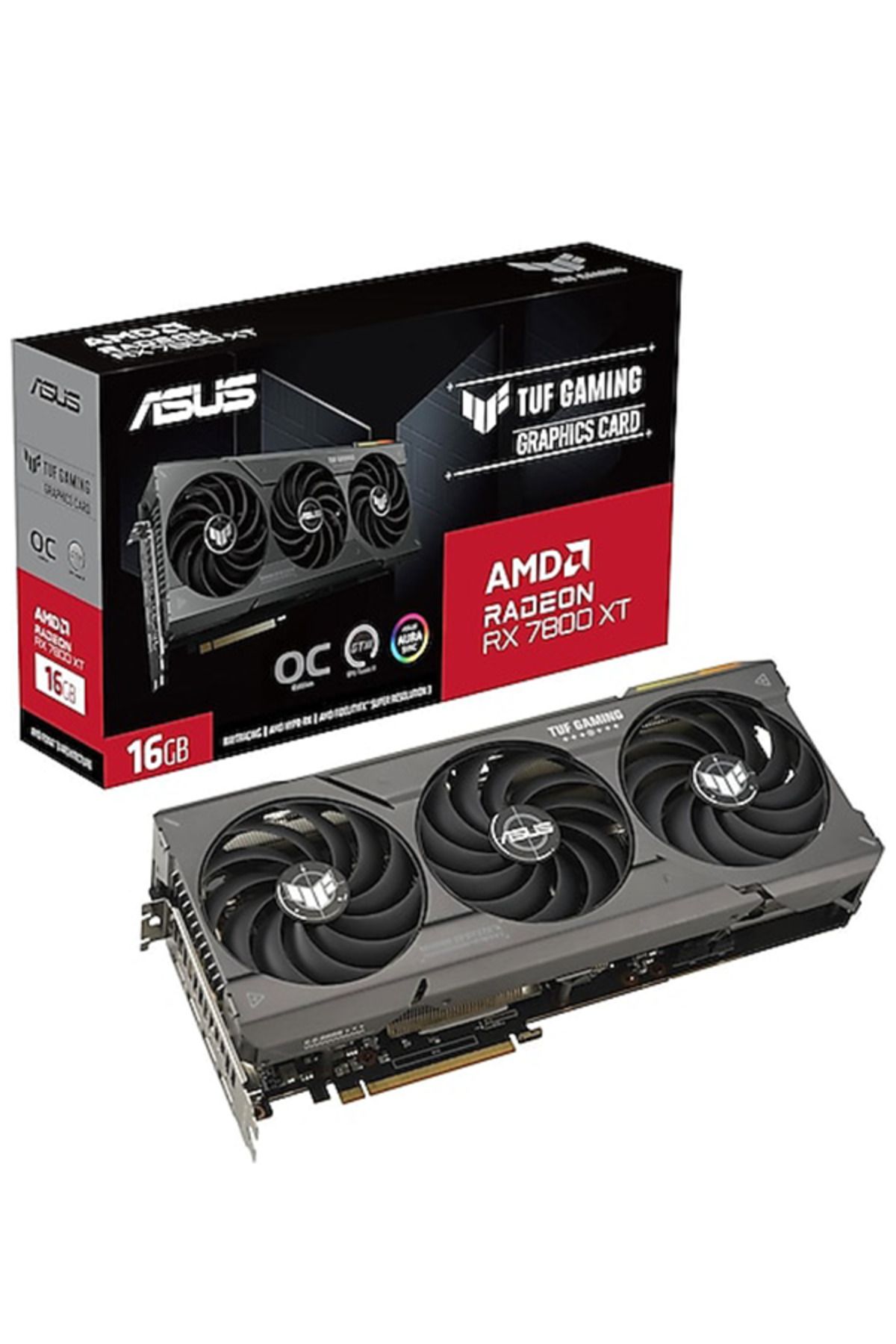 ASUS TUF Gaming Radeon RX 7800 XT OC Edition 16GB GDDR6