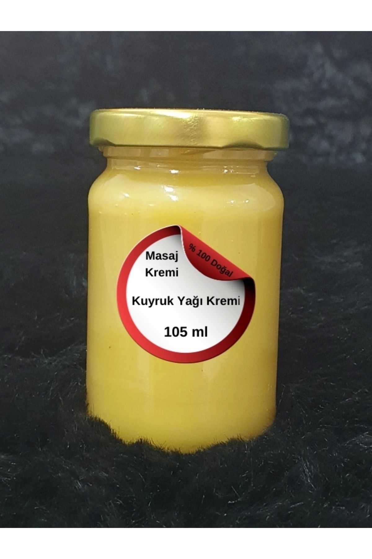 ÇAYLAR AVM Kuyruk Yagı Kremi El yapımı [kutusuz Cam Kavanoz 105 Ml.] Özel Güçlendirilmiş Doğal Formülüyle