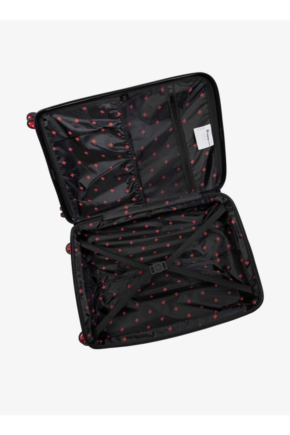 IT-Textured Hardcase Trolley Bag with Retractable Handle 3
