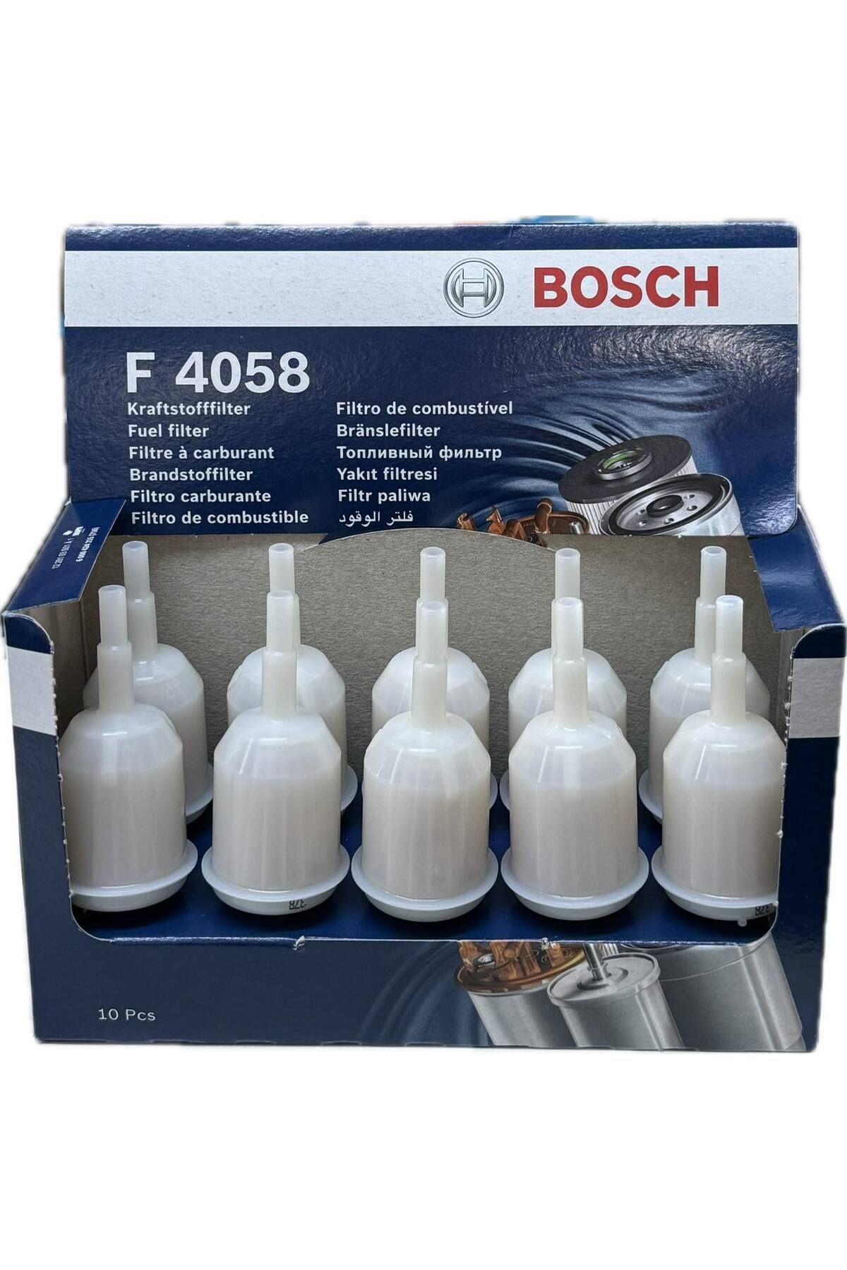 Bosch 0450904058 Benzin Filtresi Filtresi Üniversal Tip Küçük Uyumlu-10 Adet Fiyatıdır.