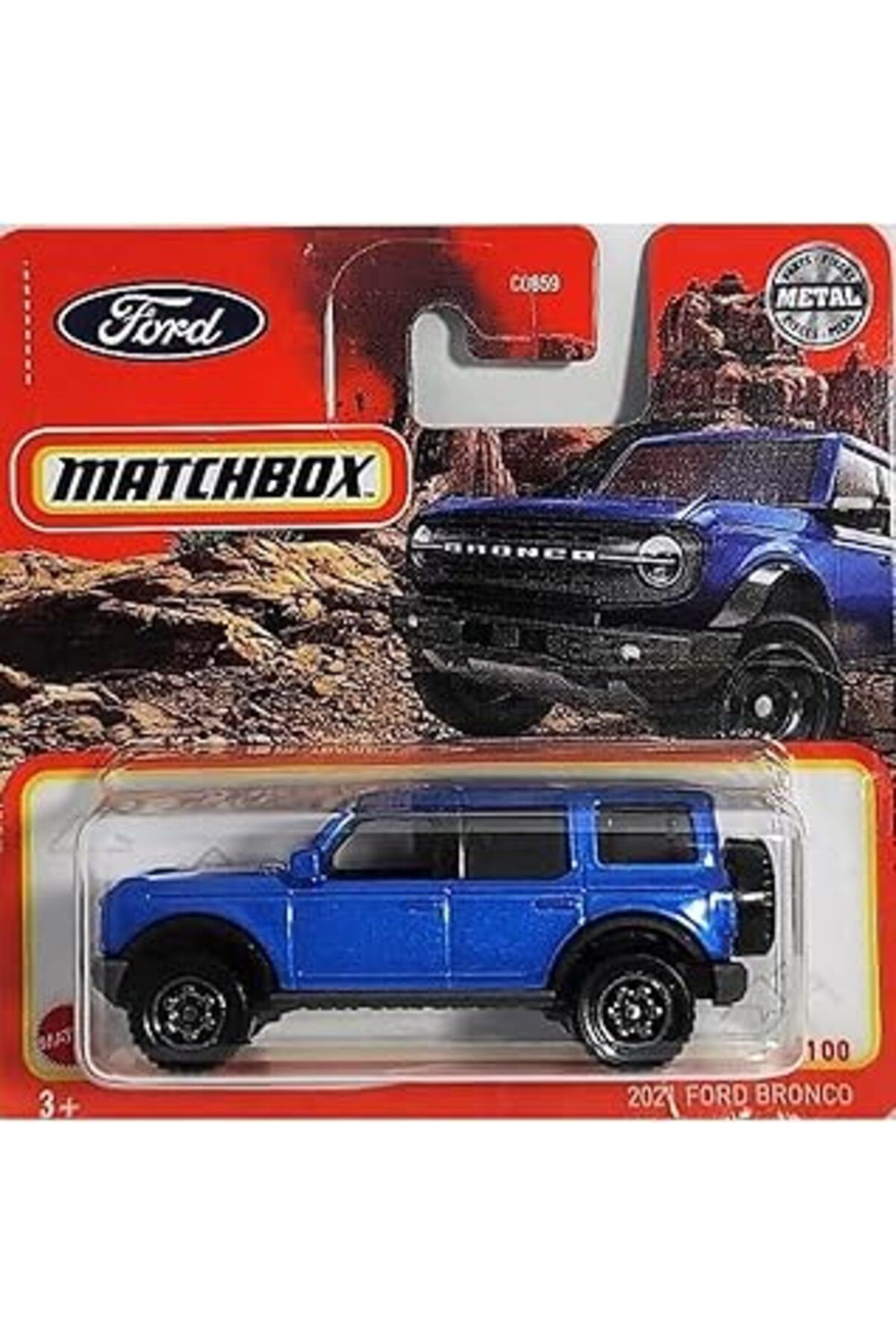 roztomily C0859 1:64 Tekli Arabalar 2021 Ford Bronco Hfr67