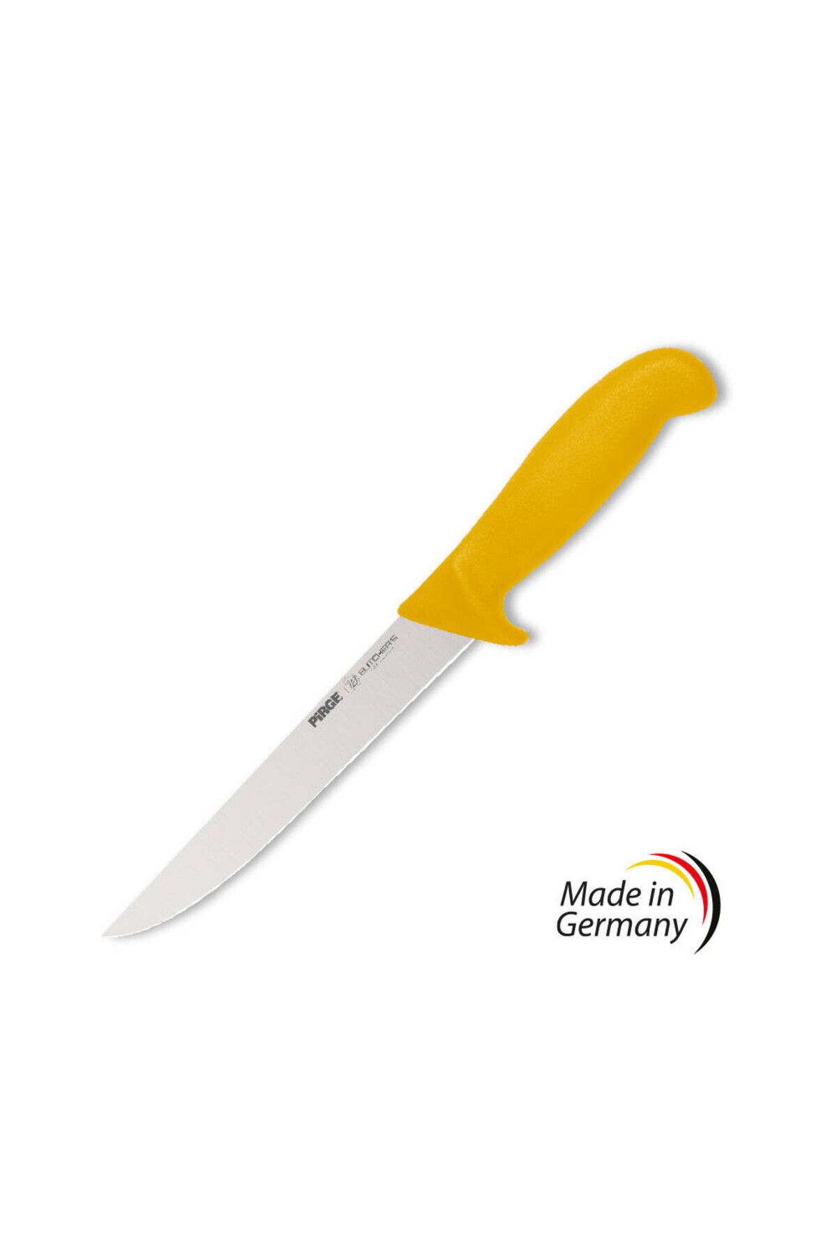 PİRGE Butcher's Germany Sıyırma Bıçağı Düz 15cm Sarı