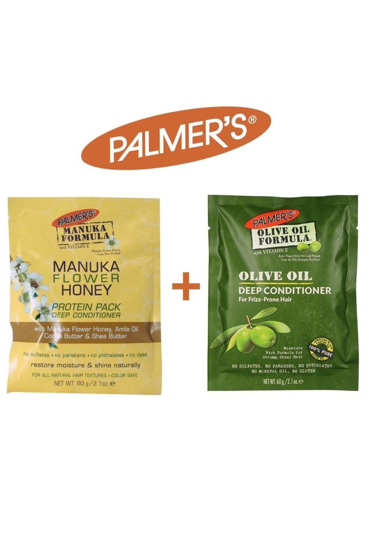 PALMER'S Manuka Formula Manuka Flower Honey+Olive Oil Formula Deep Conditioner Saç Bakım Serisi