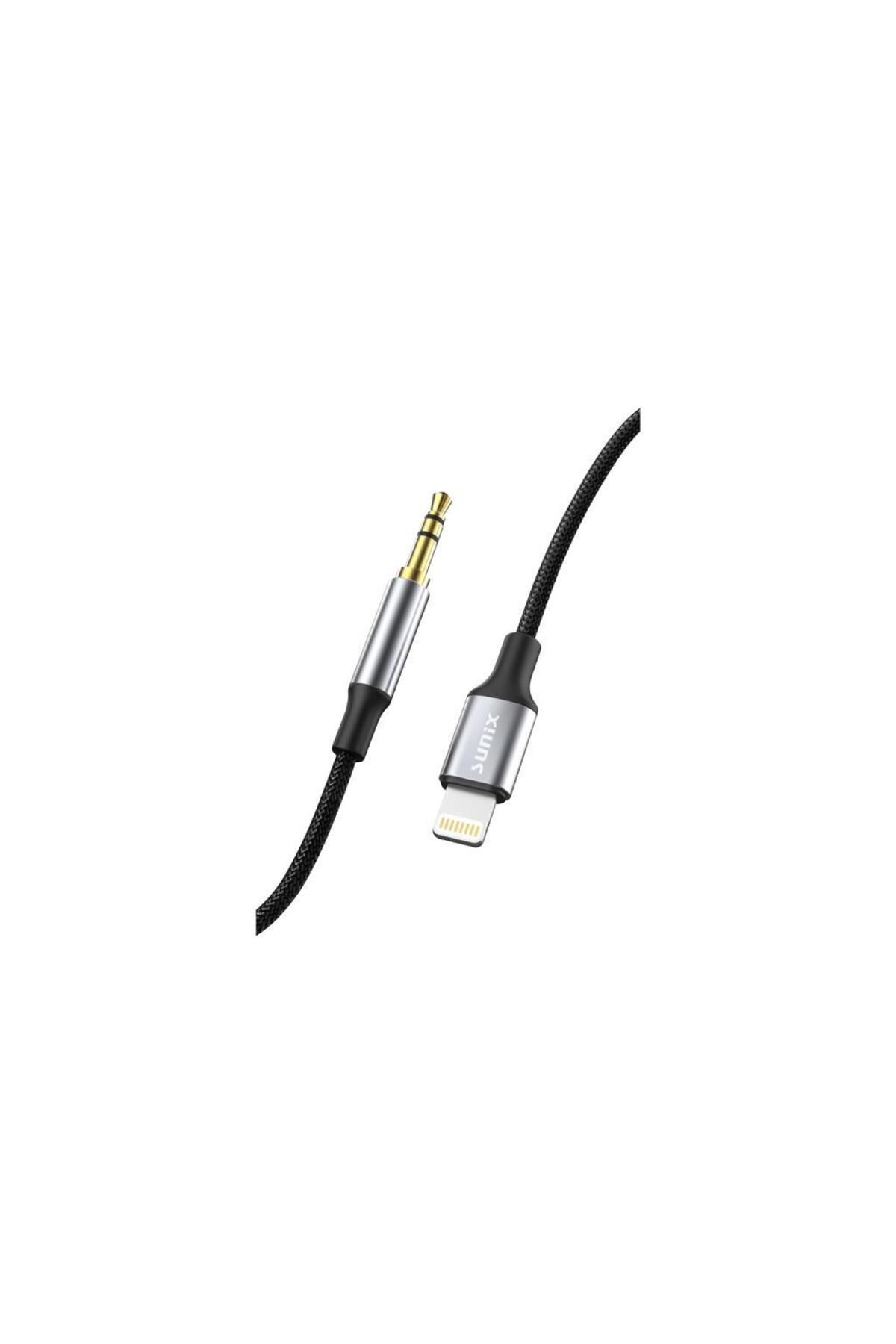 Sunix-Lightning To 3.5mm Aux Cable Plug-and-Play Ac-04 Plus 3