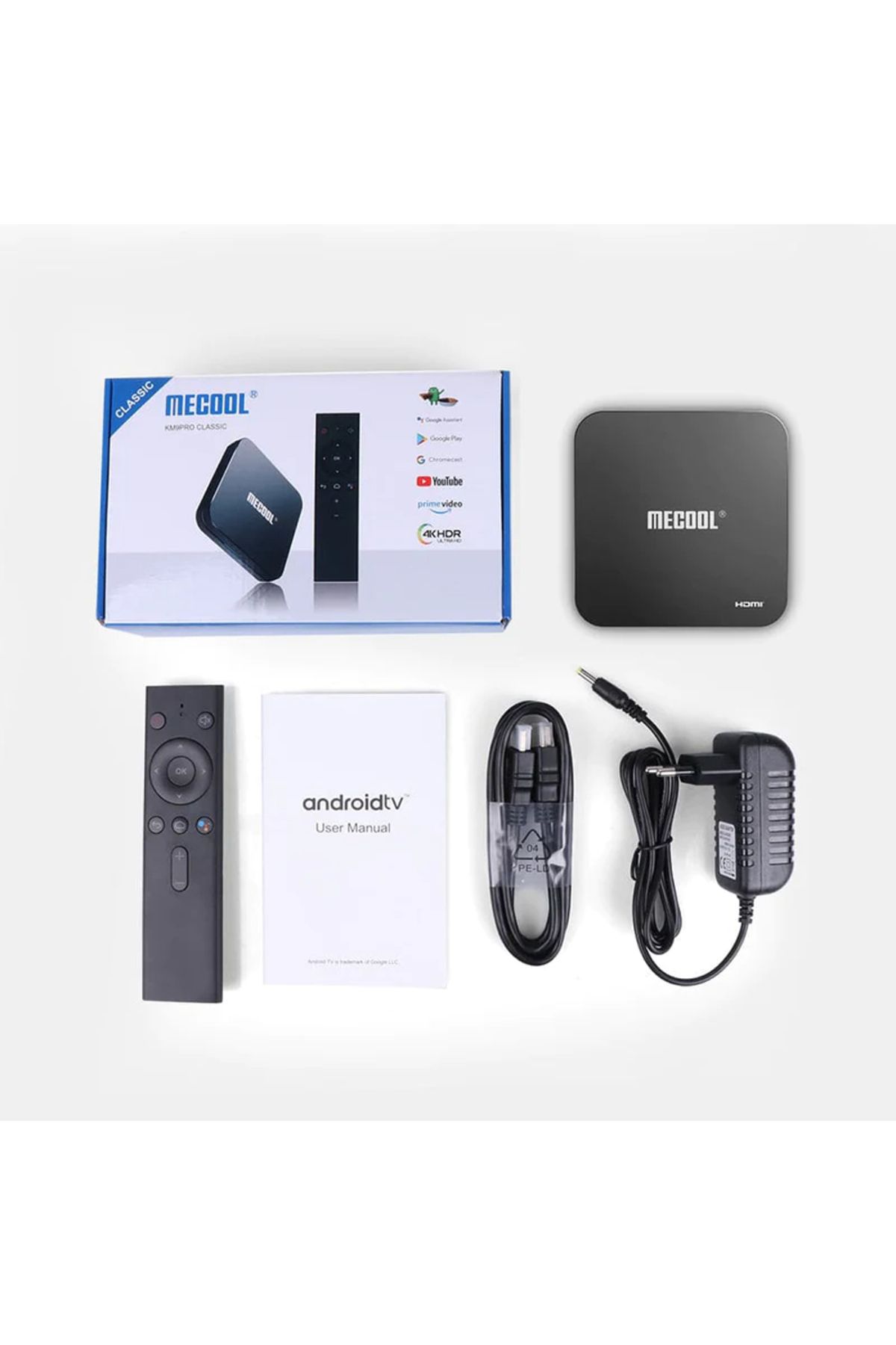 mecool-Km9 Pro Classic 4k Google Licensed Android 10 2gb Ram 16gb Memory Tv Box Amlogic S905x2 5