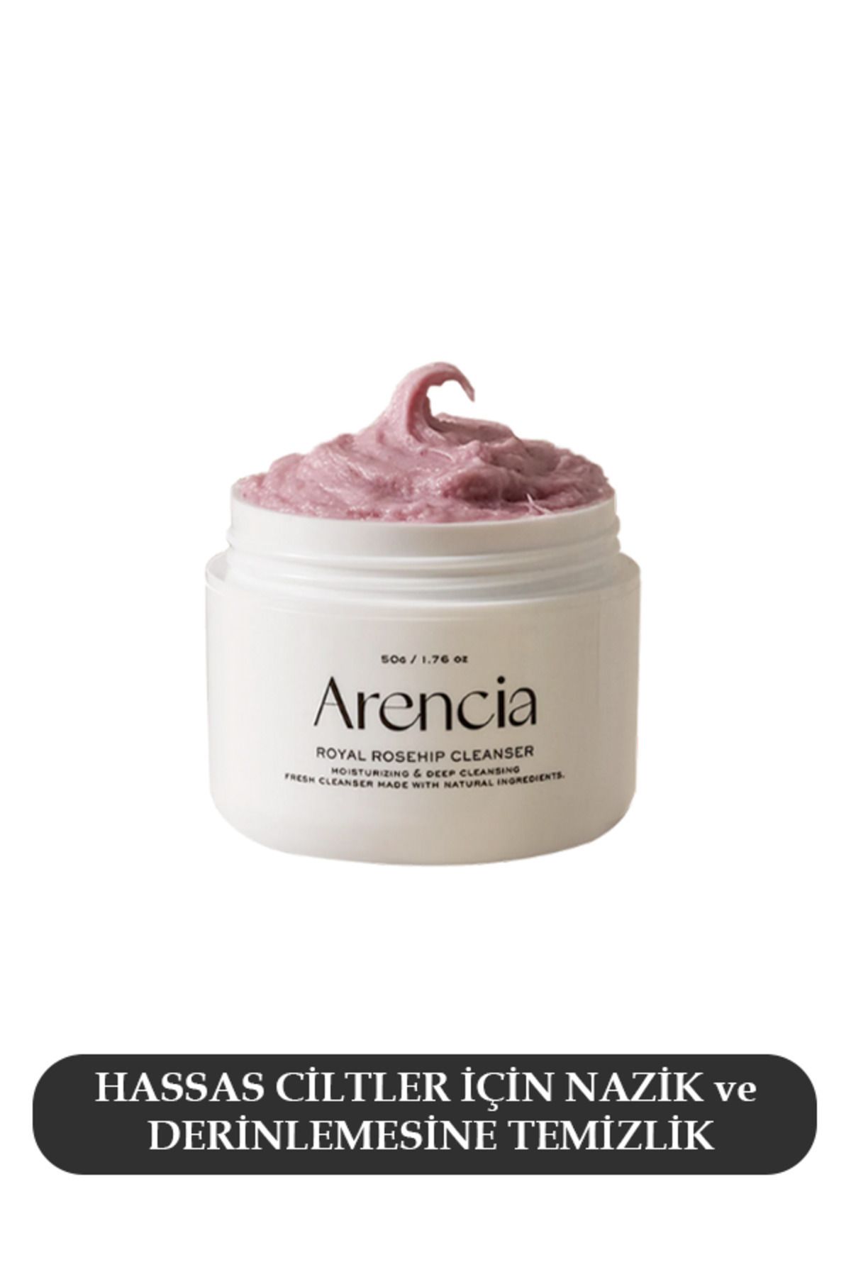 Arencia Royal Rosehip Cleanser 120g Hassas Ve Normal Ciltler Iki Aşamalı Cilt Ve Makyaj Temizleyici 120g