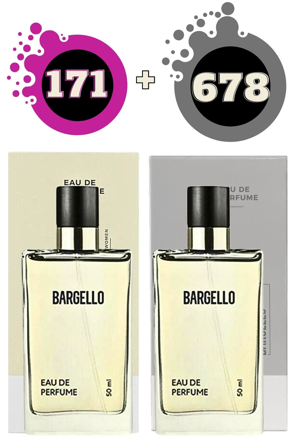 Bargello 171 Floral EDP 50ml Kadın + 678 Woody EDP 50ml Erkek