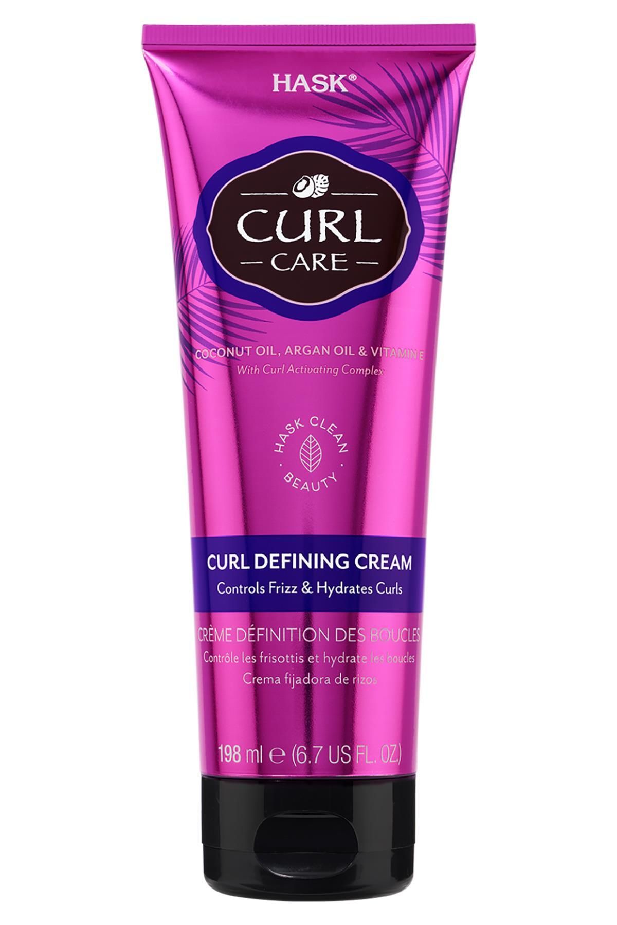 HASK Curl Care Bukle Belirginleştirici Durulanmayan Saç Kremi 198ML