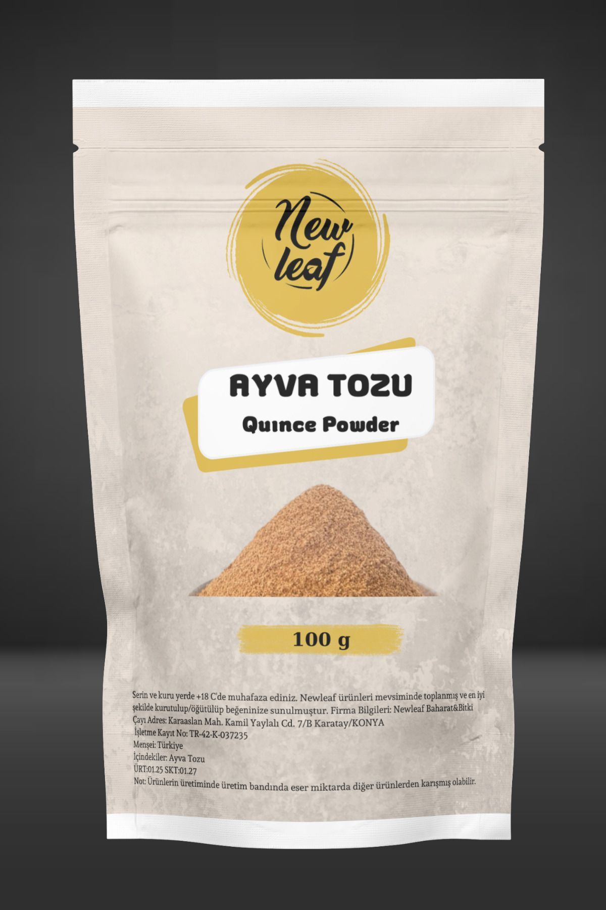 Newleaf Ayva Tozu 100 g