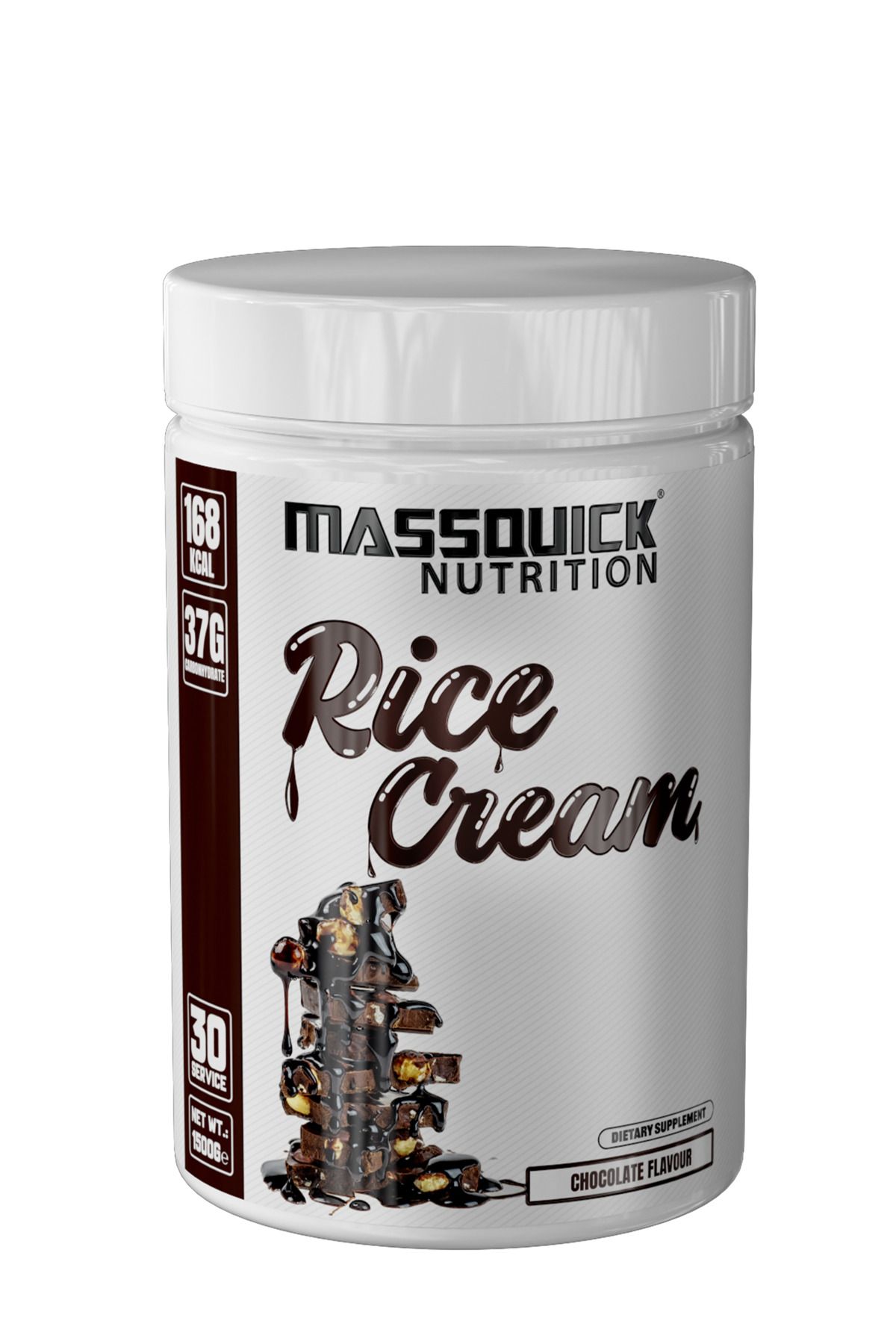 massquick Rice Cream 1500g 30 Servis Çikolata Aromalı