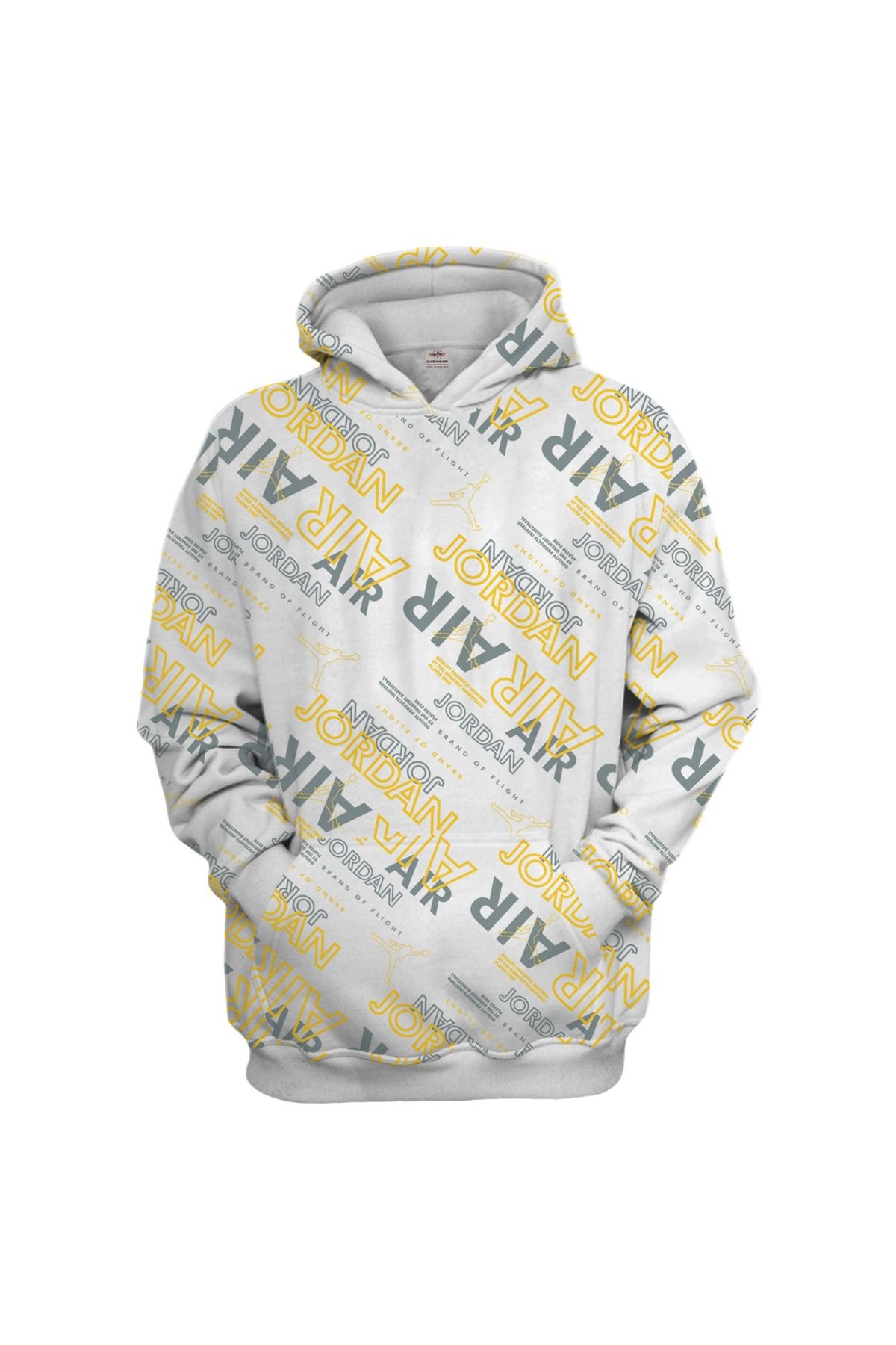 usateamfans Air Flight 3D Oversize Hoodie