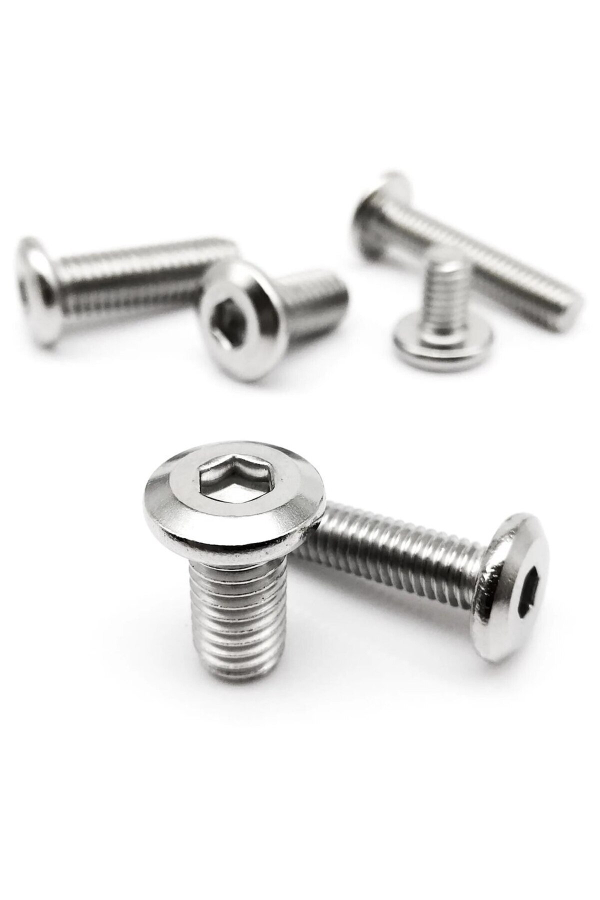Choice-M2 M2.5 M3 M4 M5 M6 M8 Large Flat Hex Hexagon Socket Allen Head Connect Joint Bolt Furniture Rive... 2