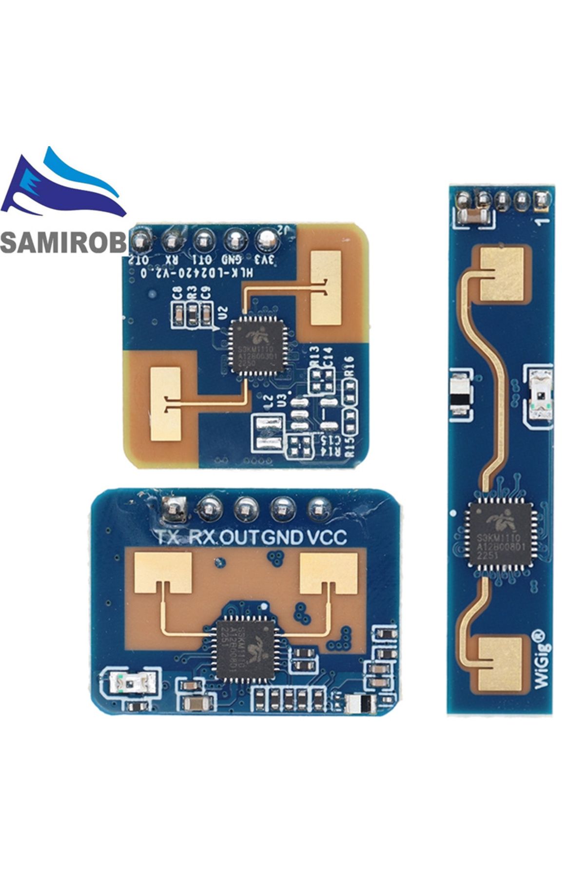 Choice-Hi-Link New HLK-LD2410 5V Mini High Sensitivity 24GHz Human Presence Status Sensor Radar Module C... 2