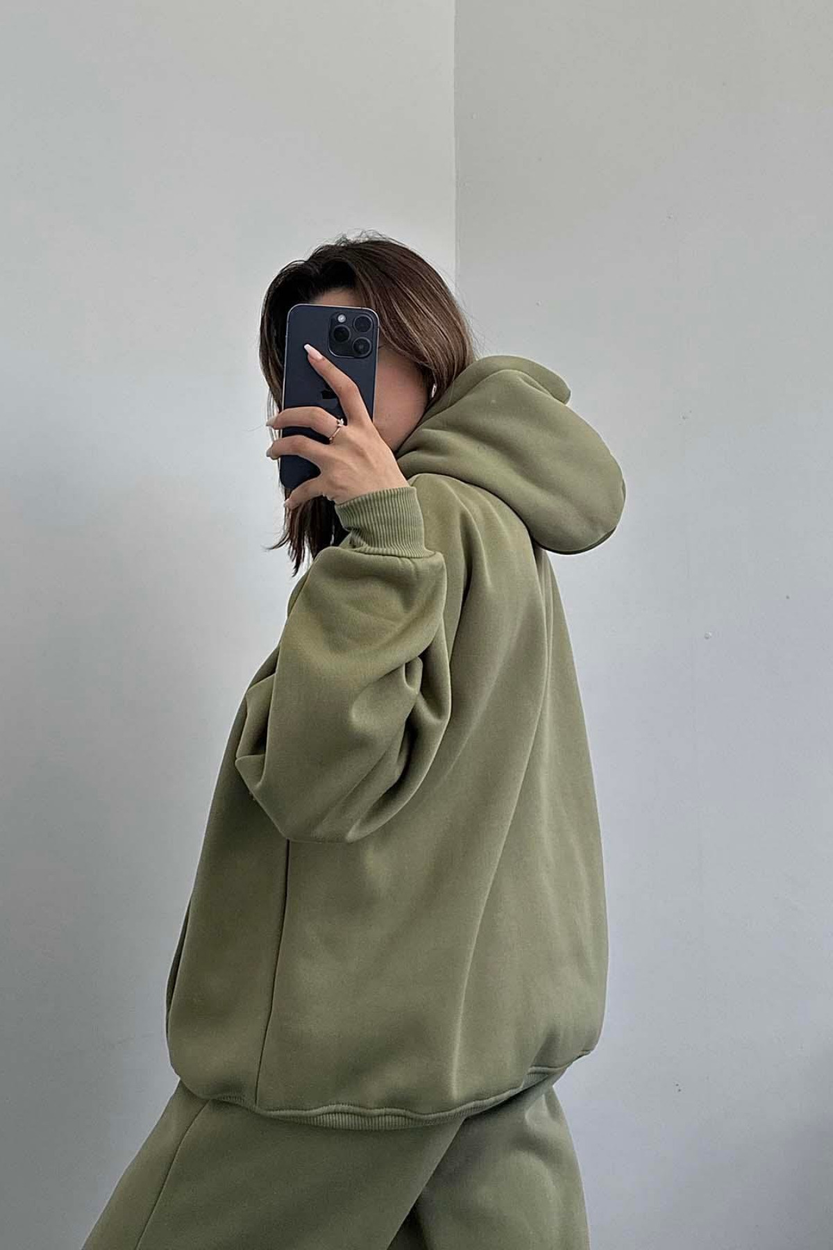 Hakimelanj Rahat kalıp Unisex Eşofman takımı — رنگارنگ CMZ-012 — تصویر 8 از 9