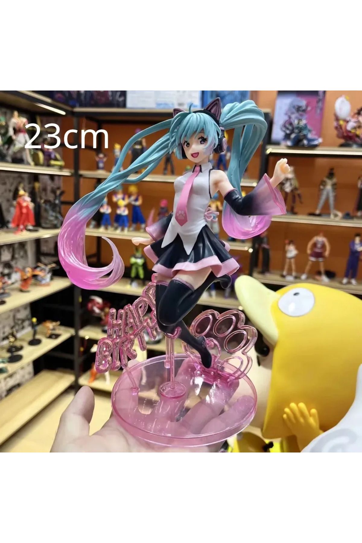 Choice-Anime Figure Collection: Hatsune Miku Statue Figurines and Case Widget 3