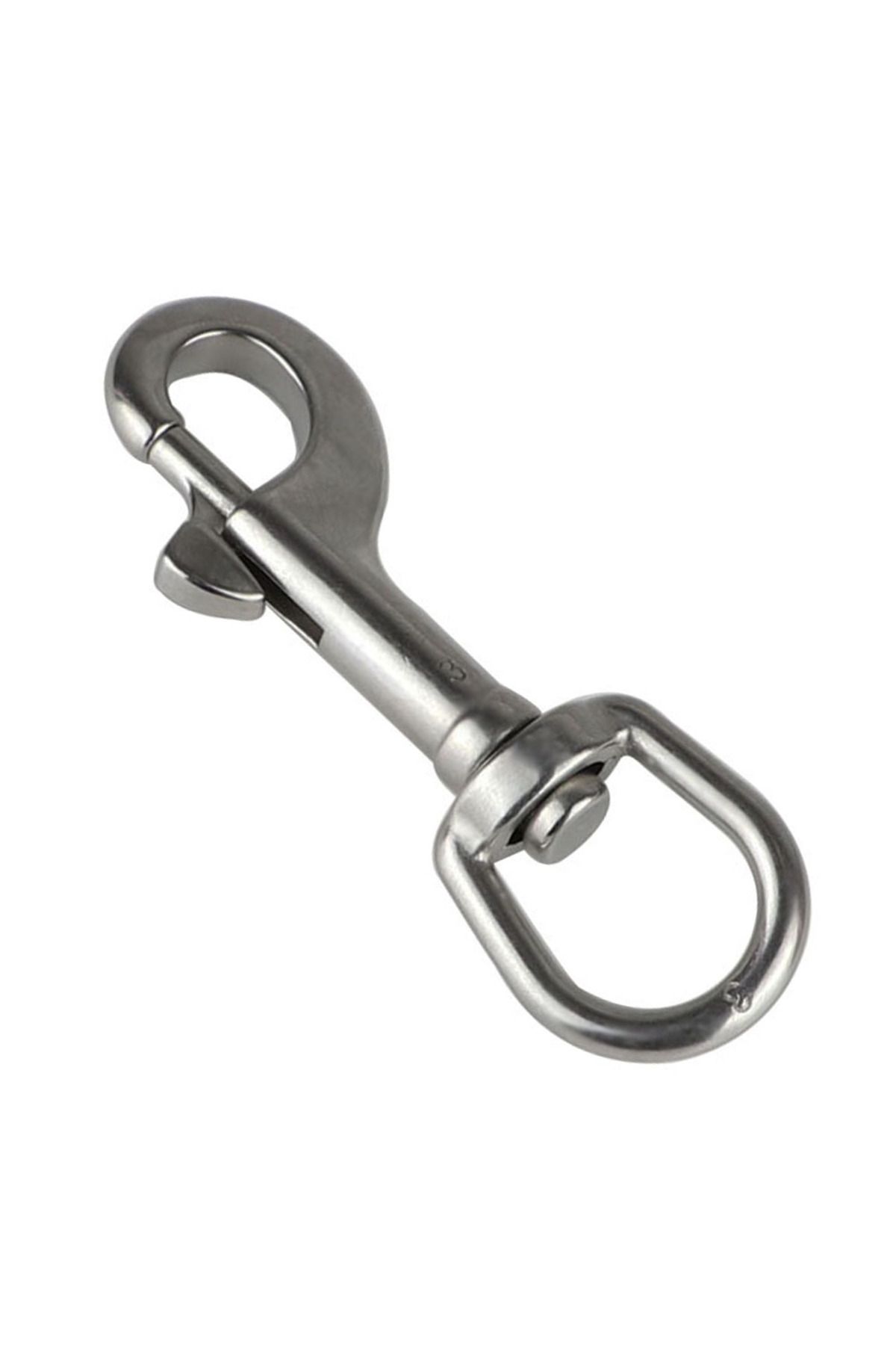 SPORTARC-65mm 1pc 316 Stainless Steel Swivel Eye Bolt Spring Snap Hook Marine Diving D Ring Snap Hooks With S 1
