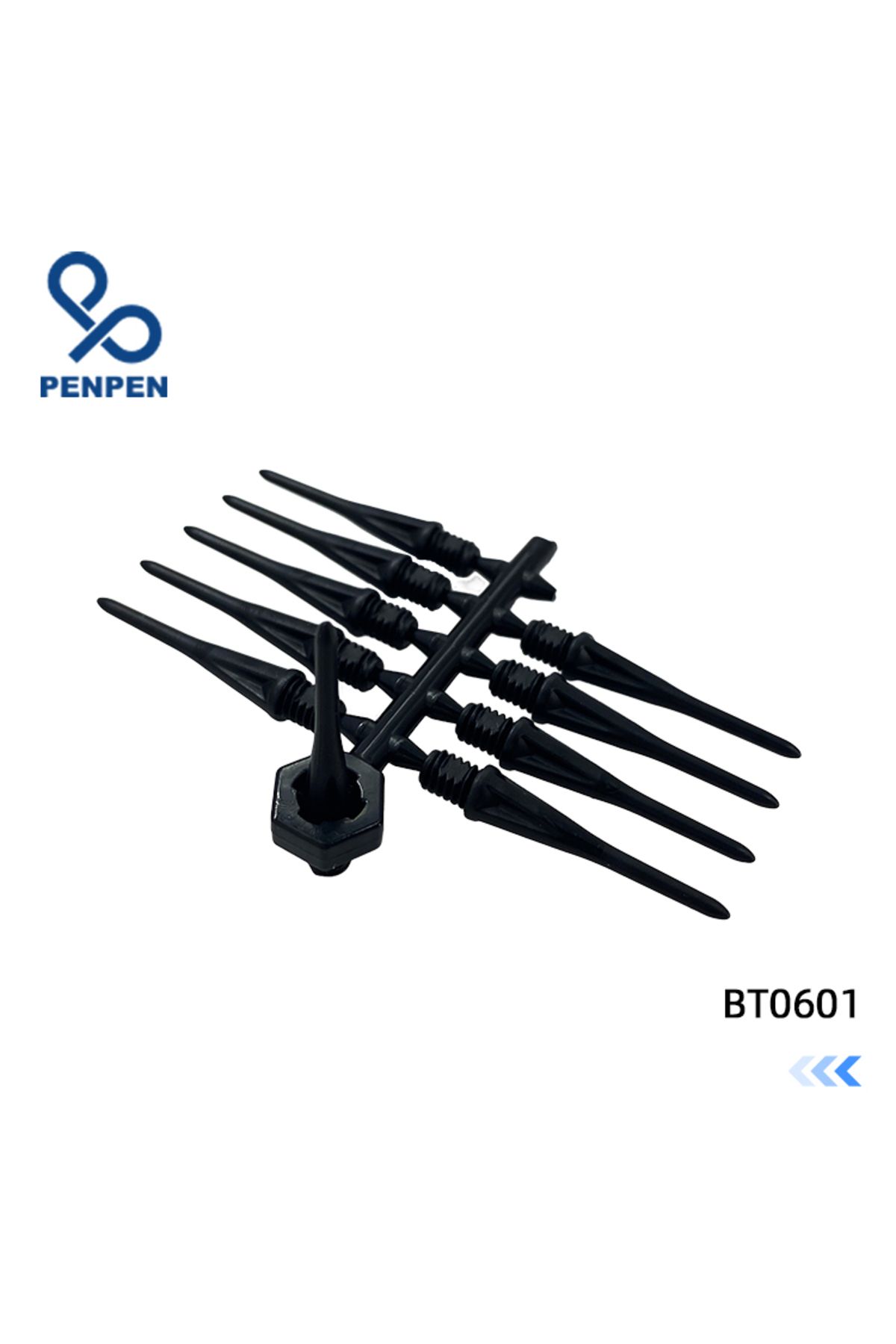 Choice-Black 50dart Tips Wedarte 50pcs Soft Dart Tip 2ba Wrench Kit For Soft Plastic Tip Electronic Dartboa 1