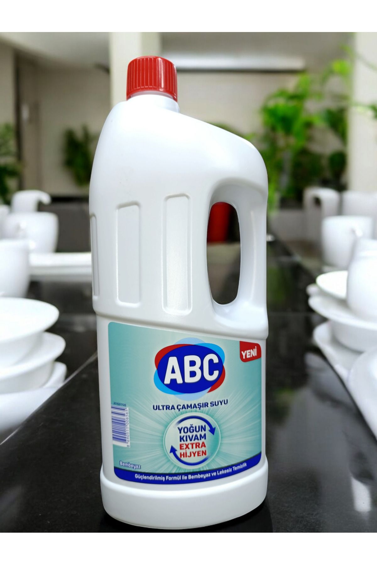 ABC ULTRA ÇAMAŞIR SUYU, Yoğun Kıvam-Ekstra Hijyen (1850ML)- Bembeyaz, 7 Etkili Koruma.