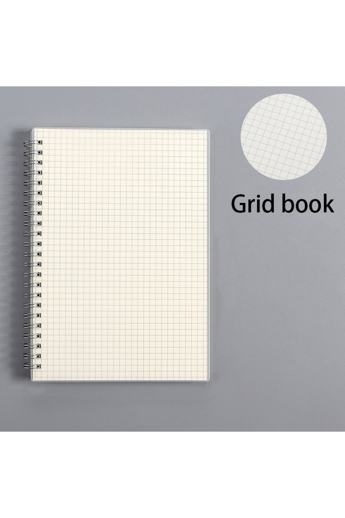 Choice-A5 Grid A5/b5 Notebook Spiral Book Coil Planner Lined Blank Grid Paper Journal Diary Sketchbook For 1