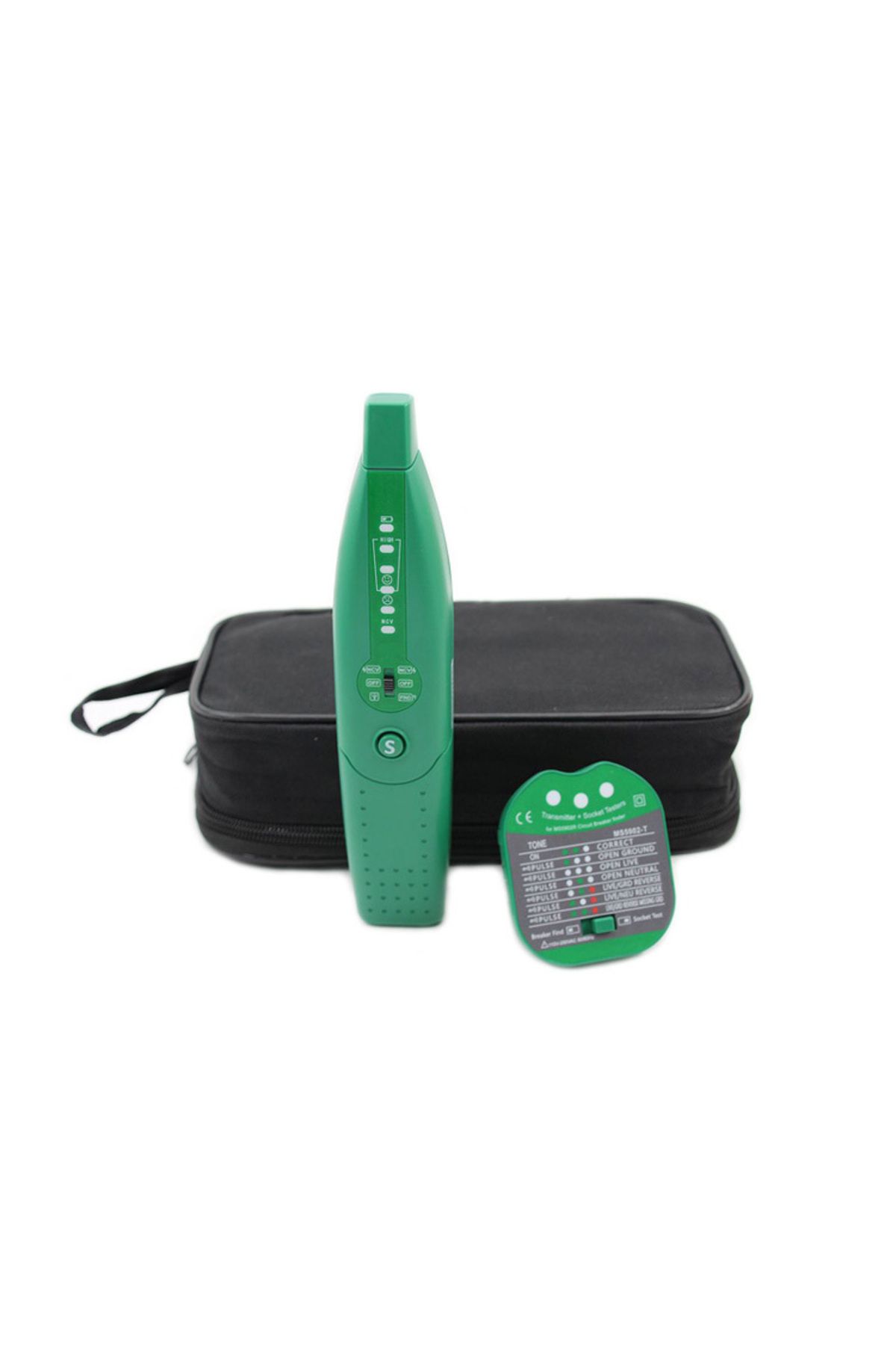 QHJIA-Uk Plug Ms5902 Automatic Multifunctional Circuit Breaker Finder Fuse Socket Tester With Analogue Rec 8