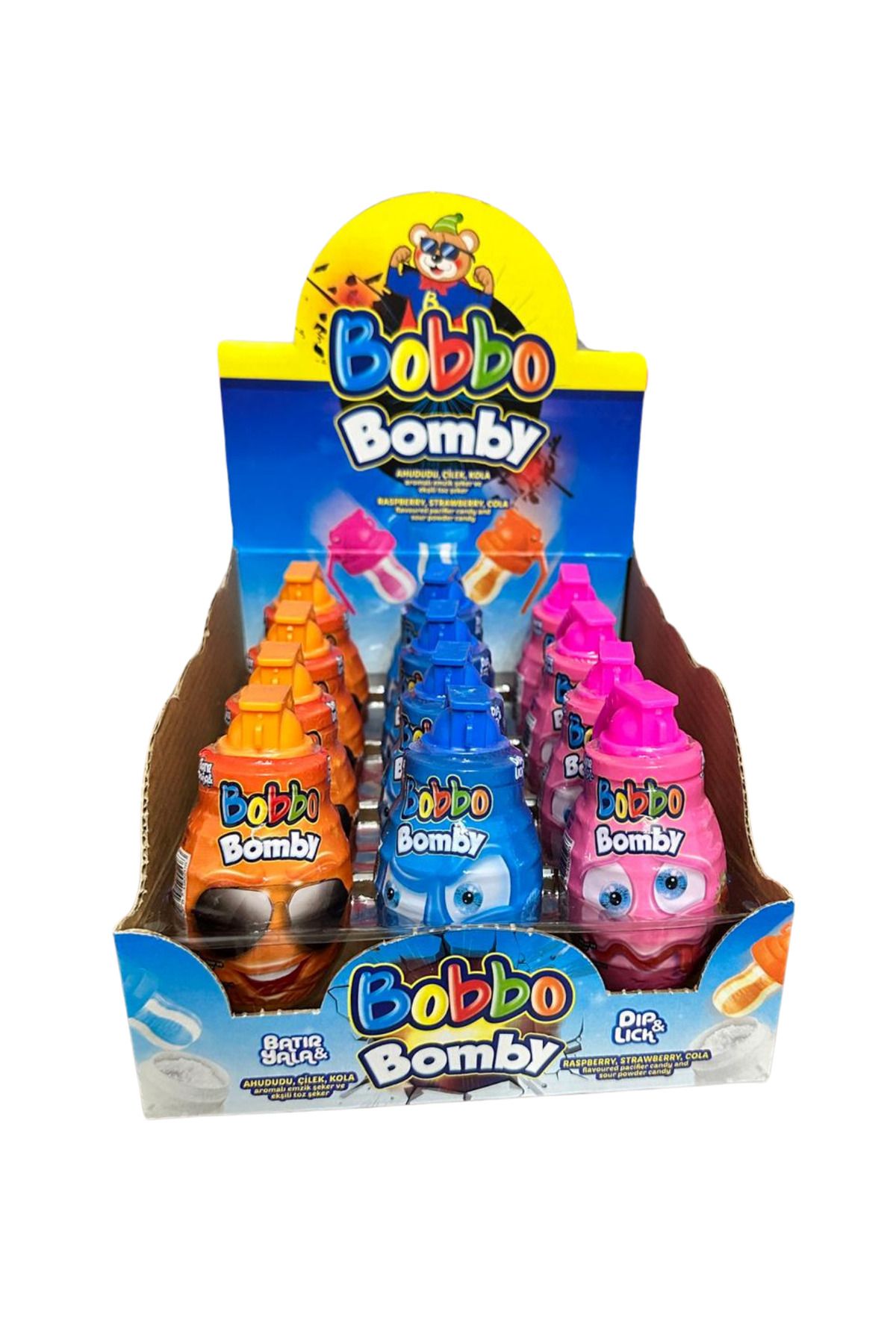 Bobbo Candy Bomby Oyuncaklı Şeker 12 Adet