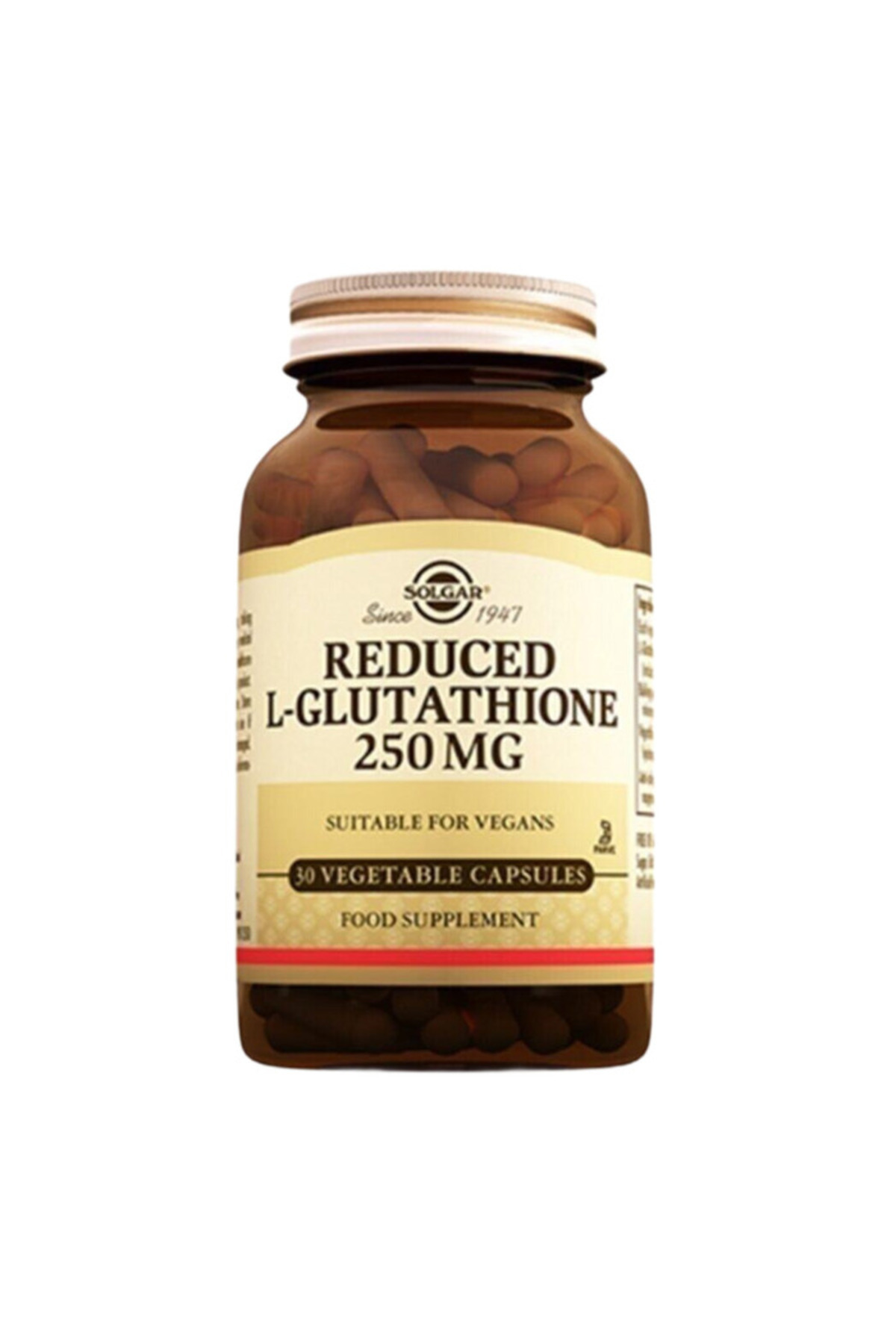 Solgar Reduced L-glutathione 250 Mg 30 Kapsül