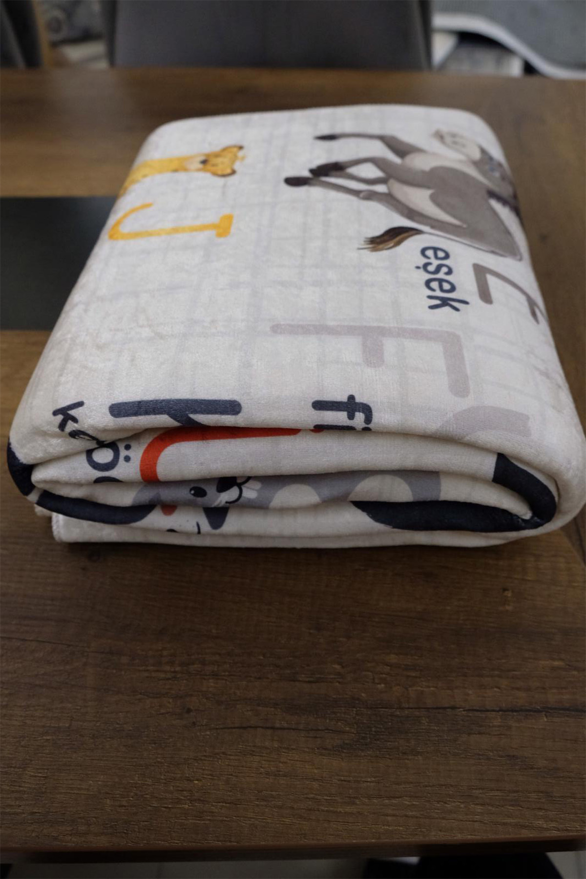 aymira home Katlanabilir Oyun Matı Halısı Türkçe Ingilizce Kelime Öğrenme Premium Çocuk Bebek Odası fotoğrafı 7 (önizleme)