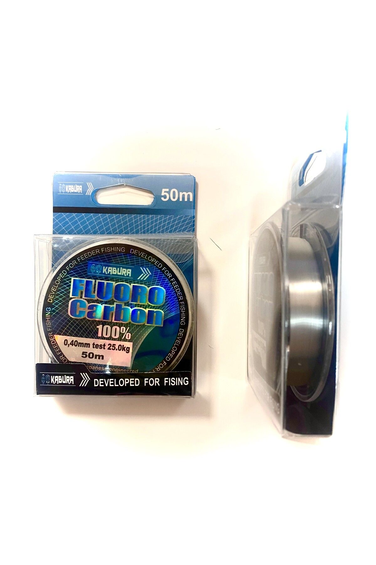 KABURA %100 FluoroCarbon Misina / Beyaz / 50mt