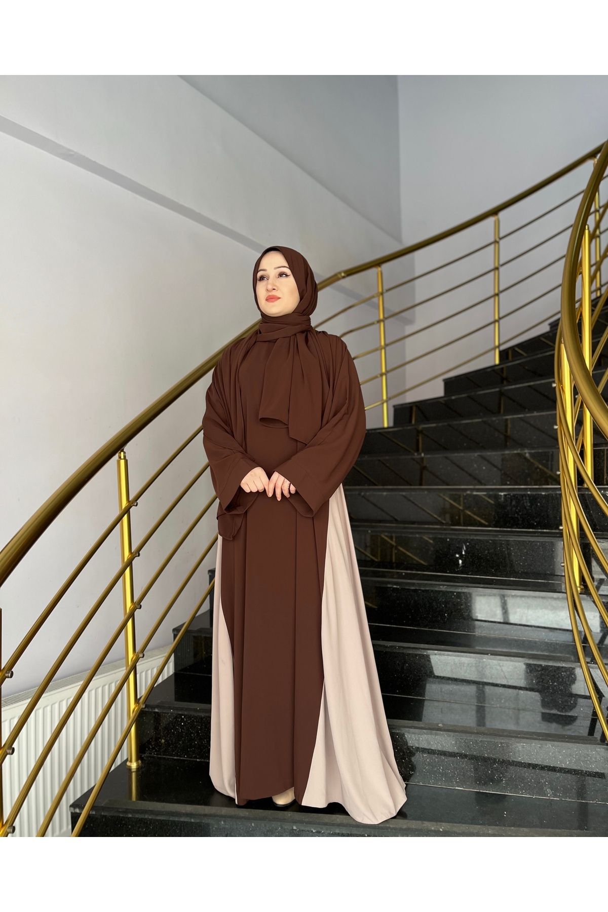 MODA Abaya Şal Takım