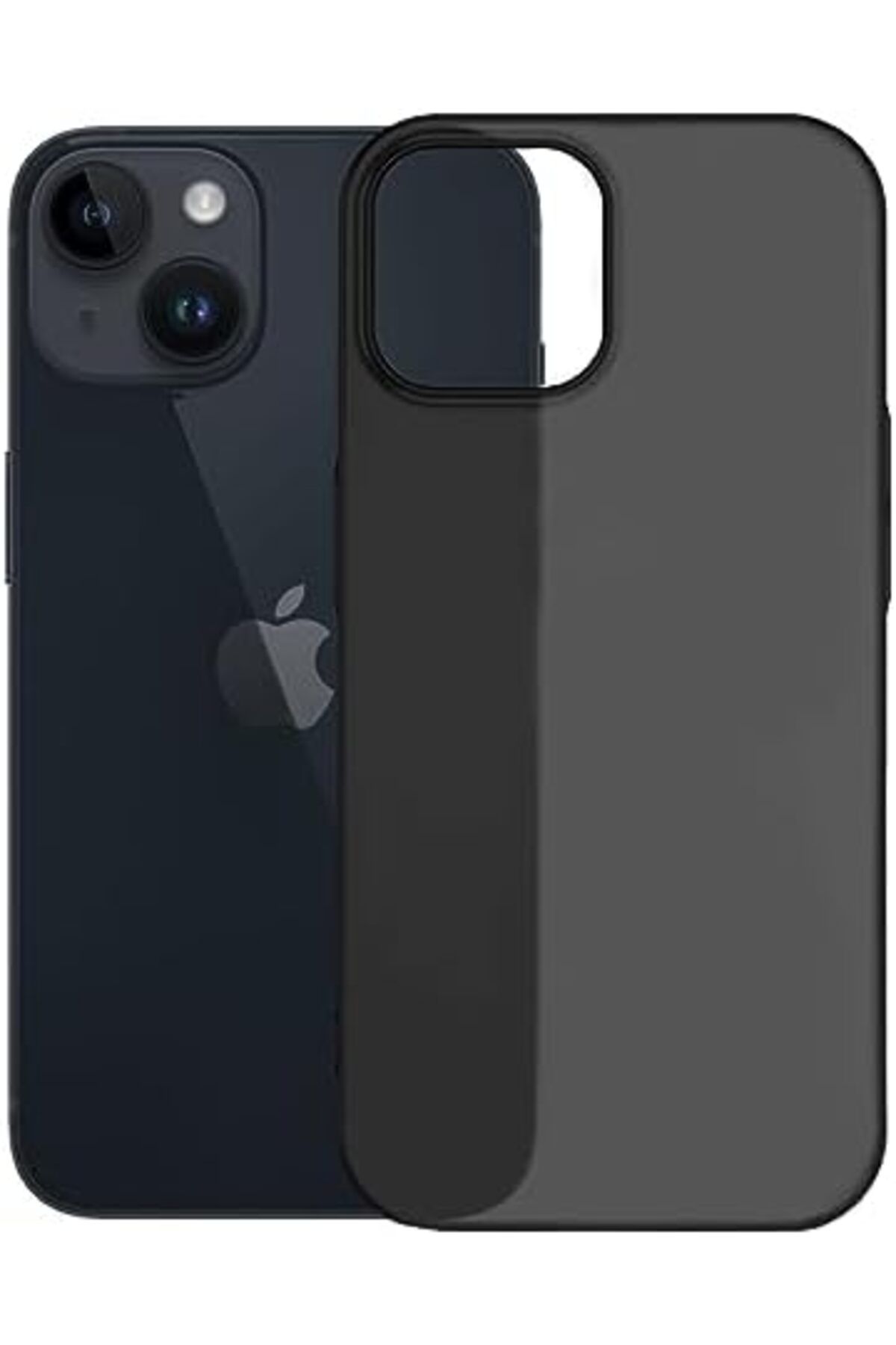 STOREMAX htpshopmx LABS Buff iPhone 15 Plus ile Uyumlu Slimfy İnce Saydam Kılıf (Siyah) str http 1092444
