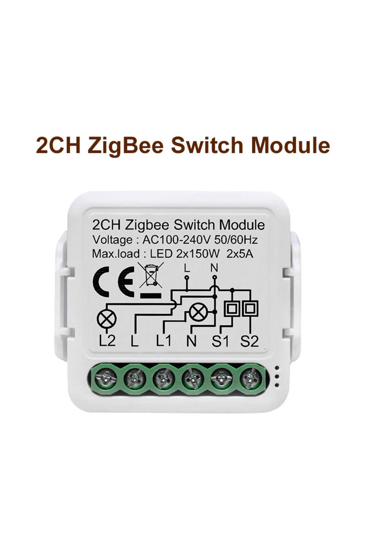 Choice-2 Gang Girier Tuya Zigbee 3.0 Switch Module 10a Smart Home Diy Breaker 1 2 3 4 Gang Supports 2 Way C 1