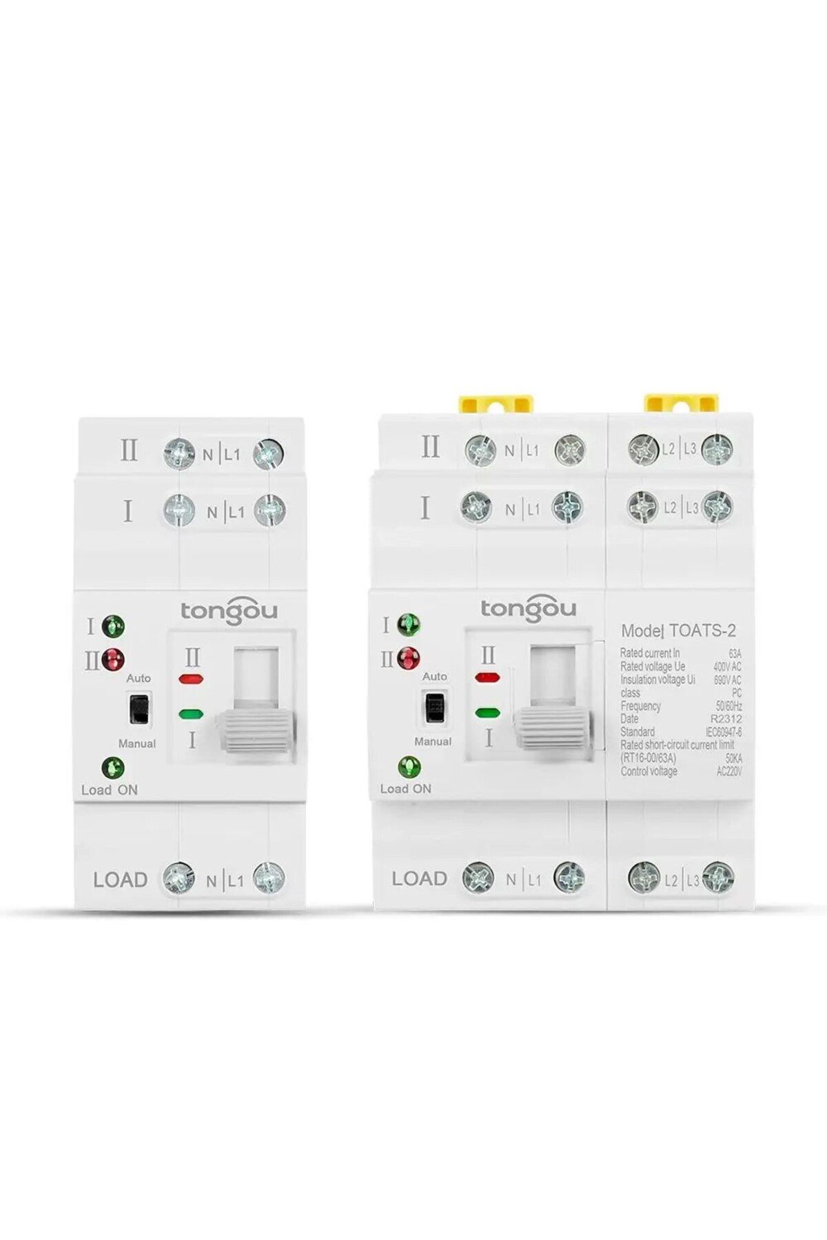 Choice-2p 63a 110v Tongou Din Rail 2p 4p Ats Dual Power Automatic Transfer Switch Electrical Selector Switc 2