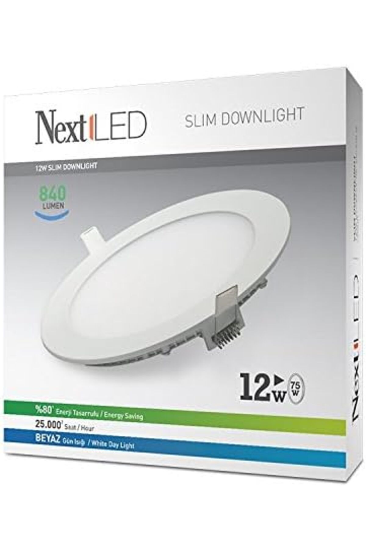 STOREMAX EMLshop 12W-Sly Beyaz Led Slim Ampul VDesing 986362