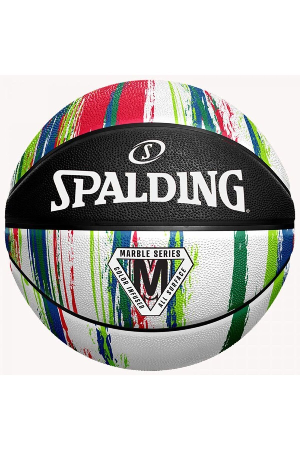 Greatmark SPALDİNG BASKET TOPU 2021 MARBLE SERİES ALT RAİNBOW NO:7 TOPBSKSPA315