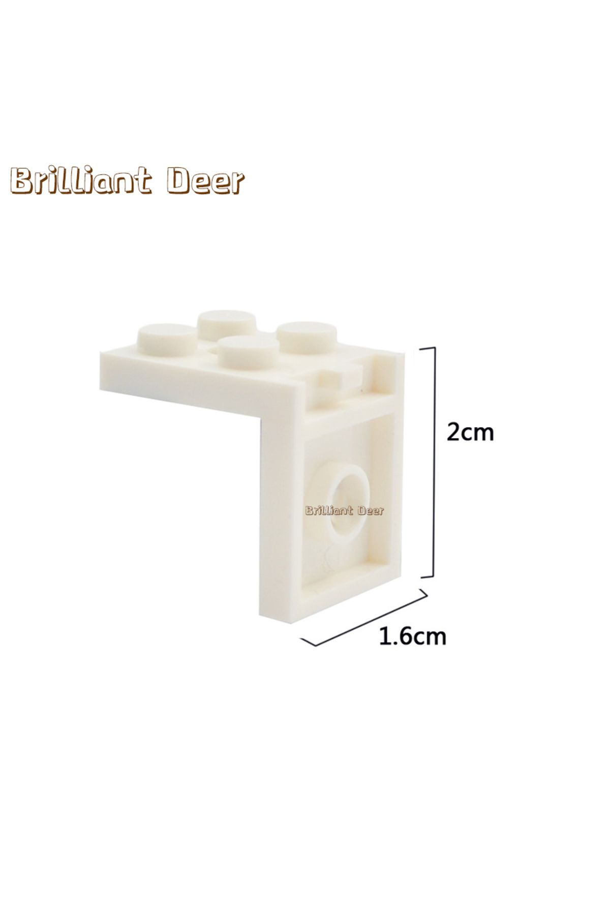 Choice-50PCS 2X2 Dots Figures Stand Base Plate Holder Wall Display DIY MOC Showcase Bracket Building Blo... 5